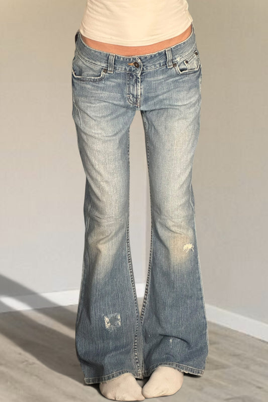 Lågmidjade jeans stl: M
