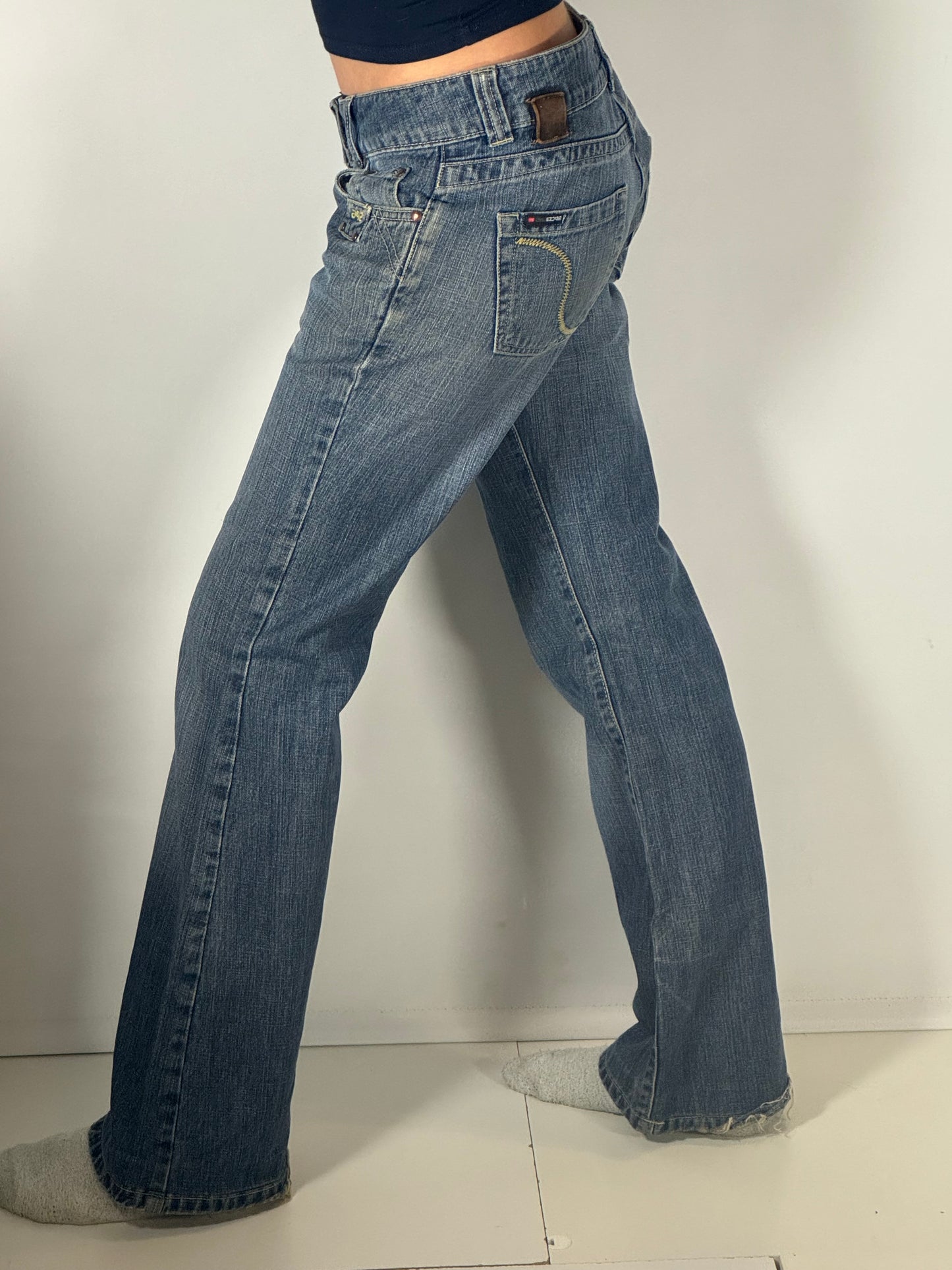 Lågmidjade jeans stl: S/M