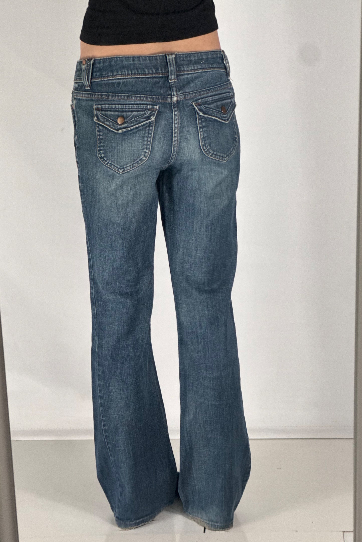 Lågmidjade jeans stl: M