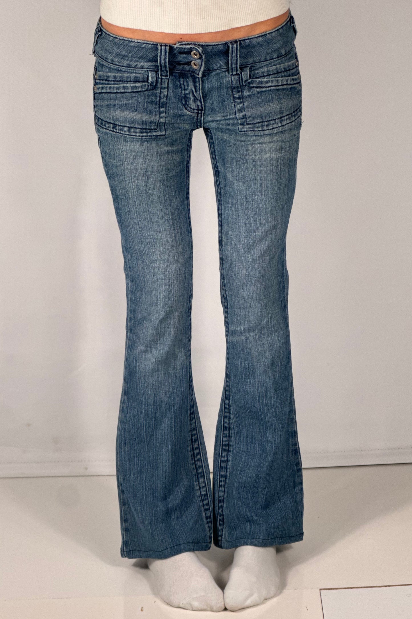 Lavtaljede jeans str: XS