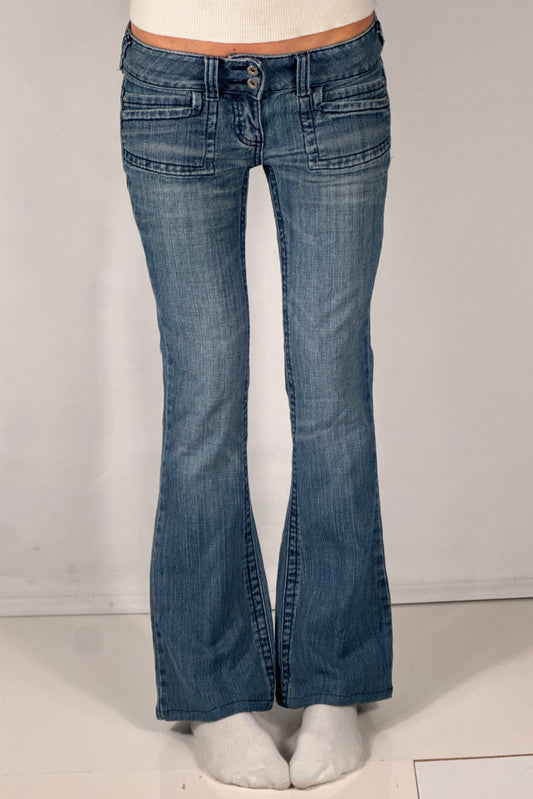 Lavtaljede jeans str: XS