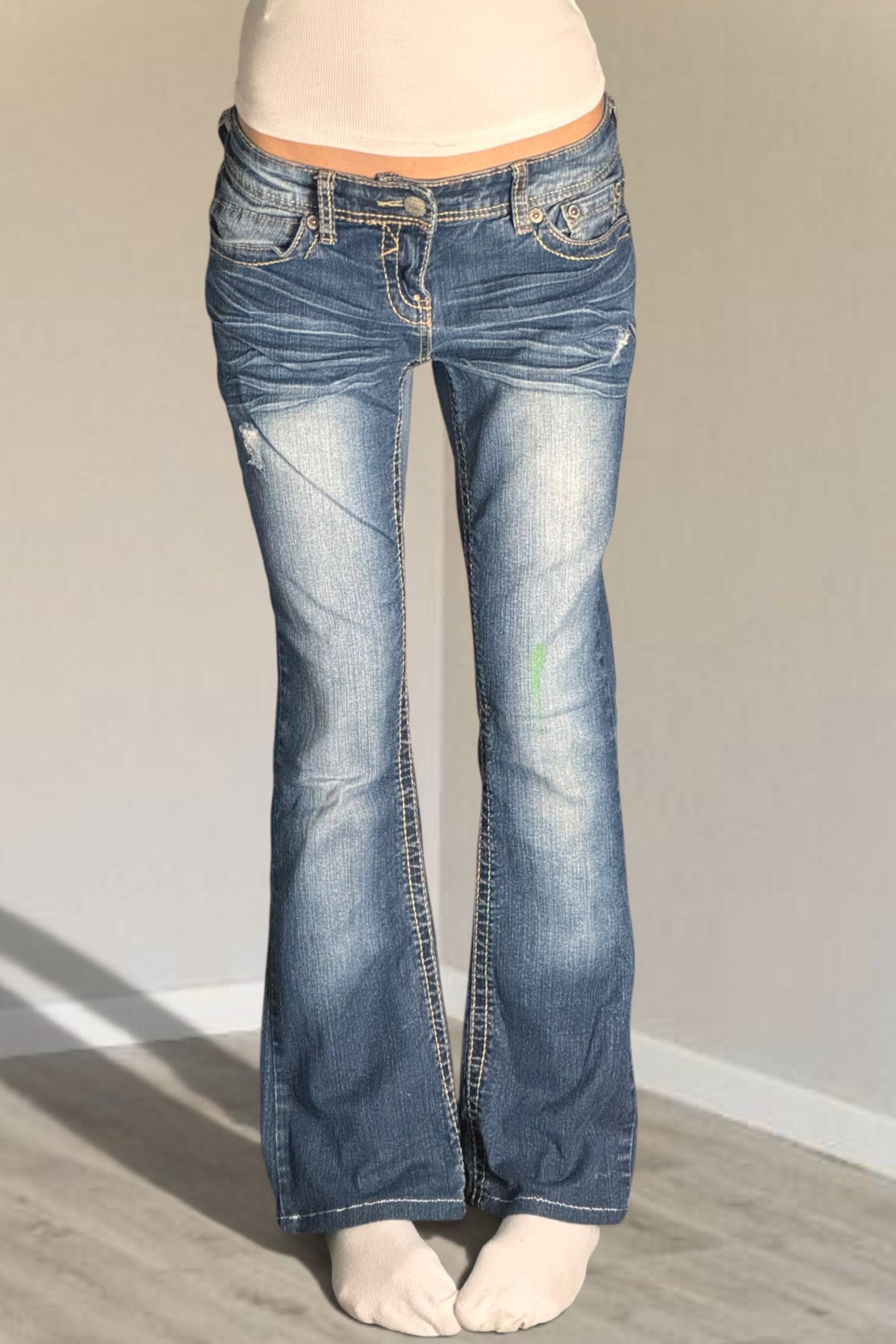 Lågmidjade jeans stl: S