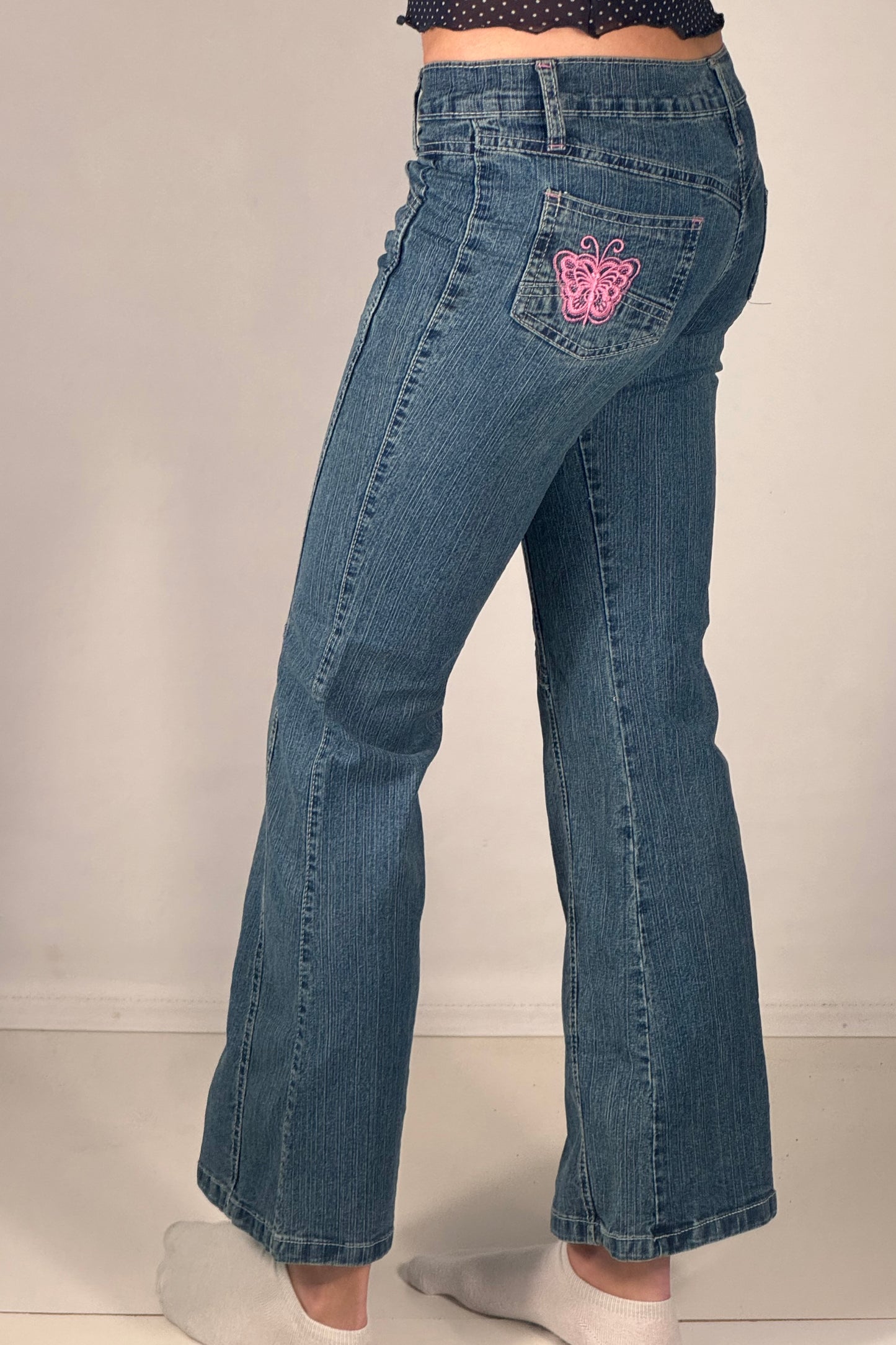 Lågmidjade jeans stl: XXS