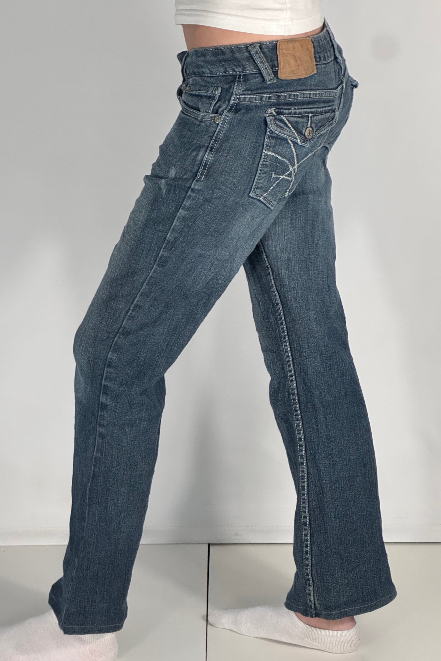 Lågmidjade jeans stl: XS/S