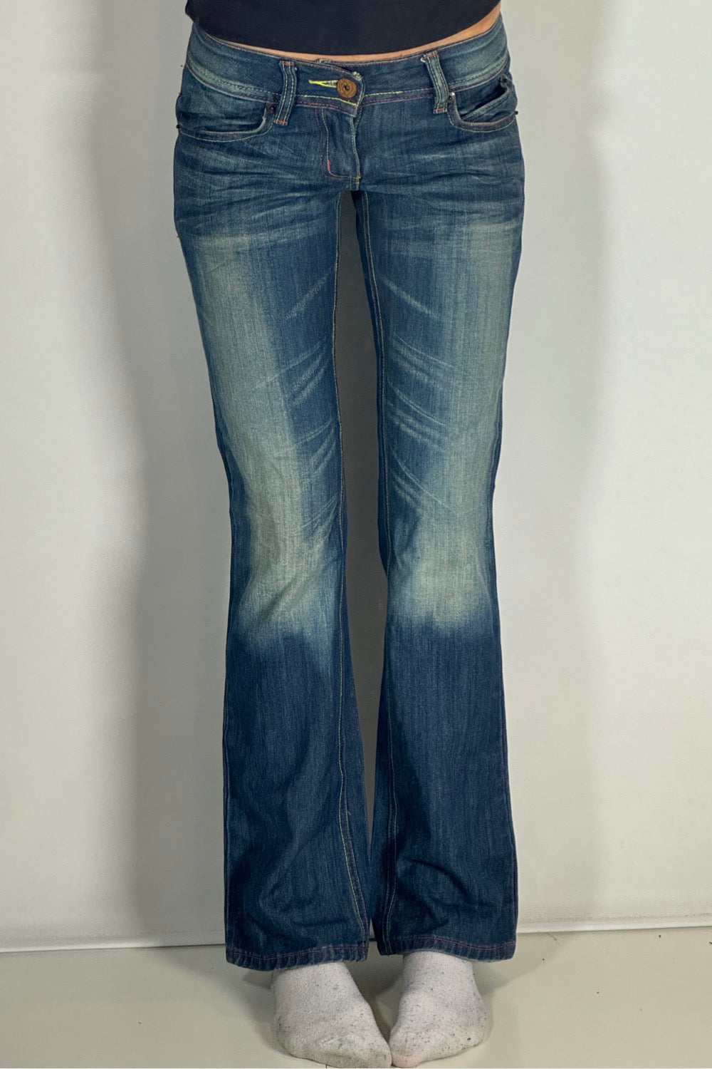 Lågmidjade jeans stl: XS