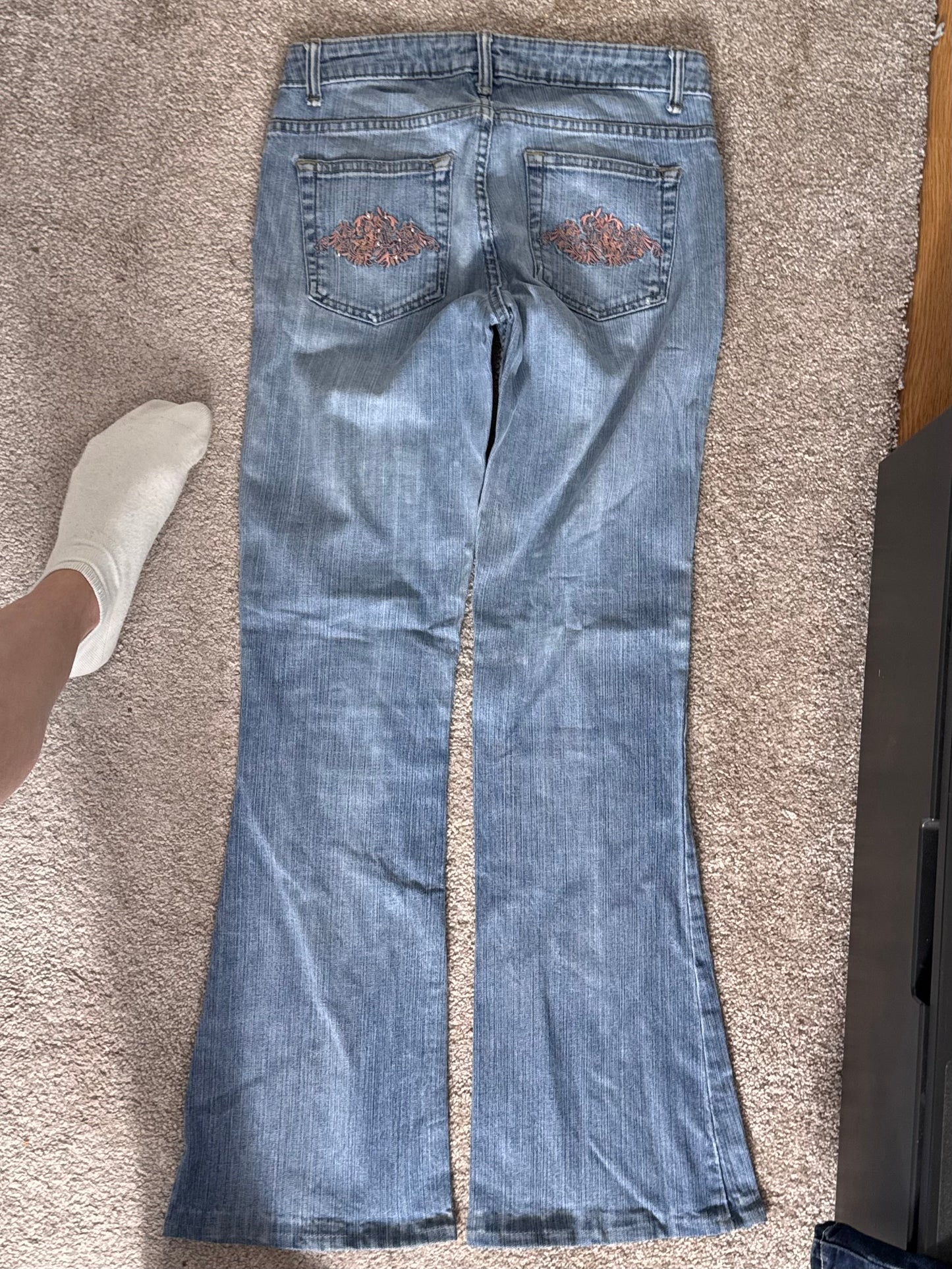 Lågmidjade jeans stl: XS