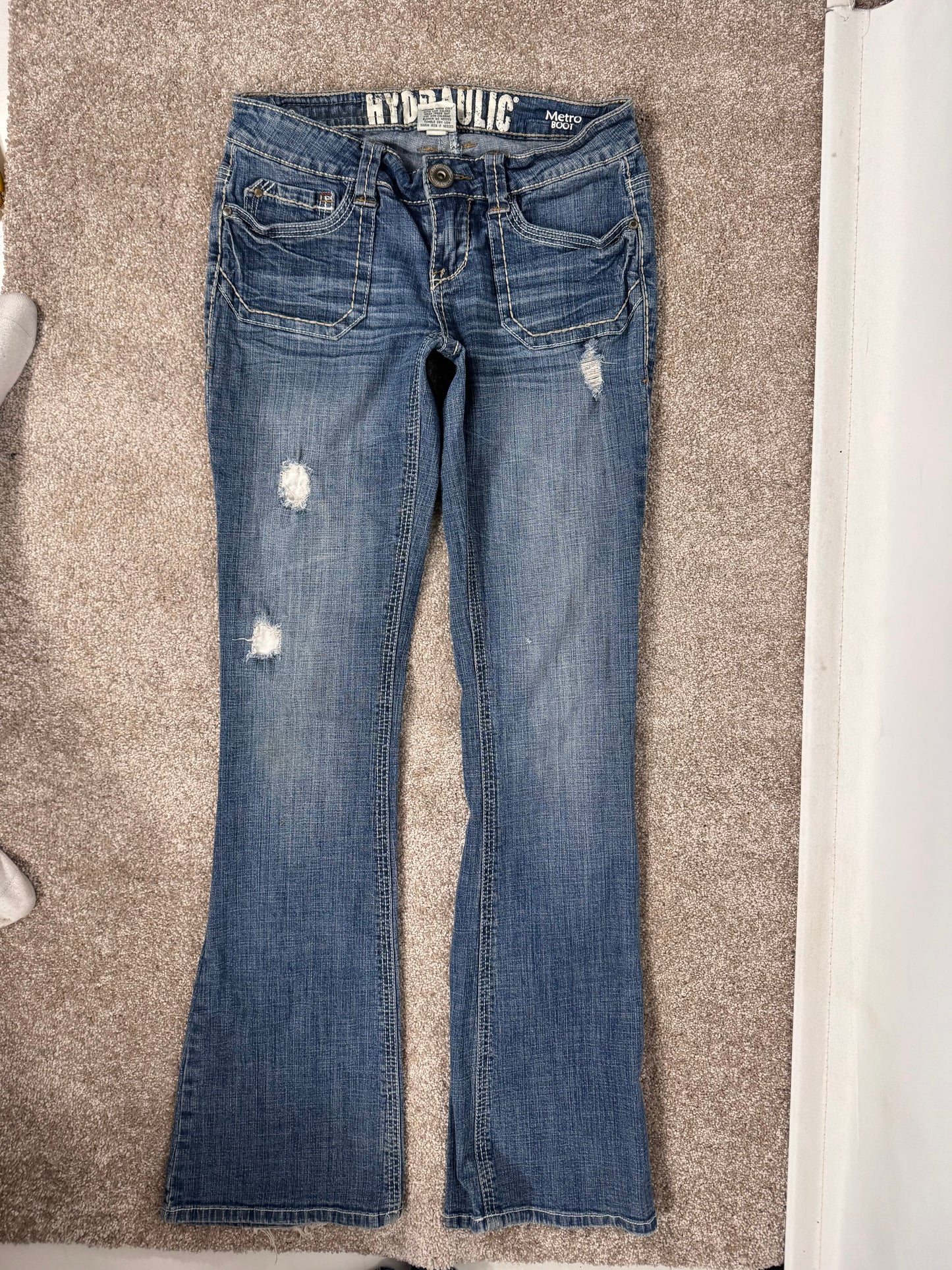 Lavtaljede jeans str: XS