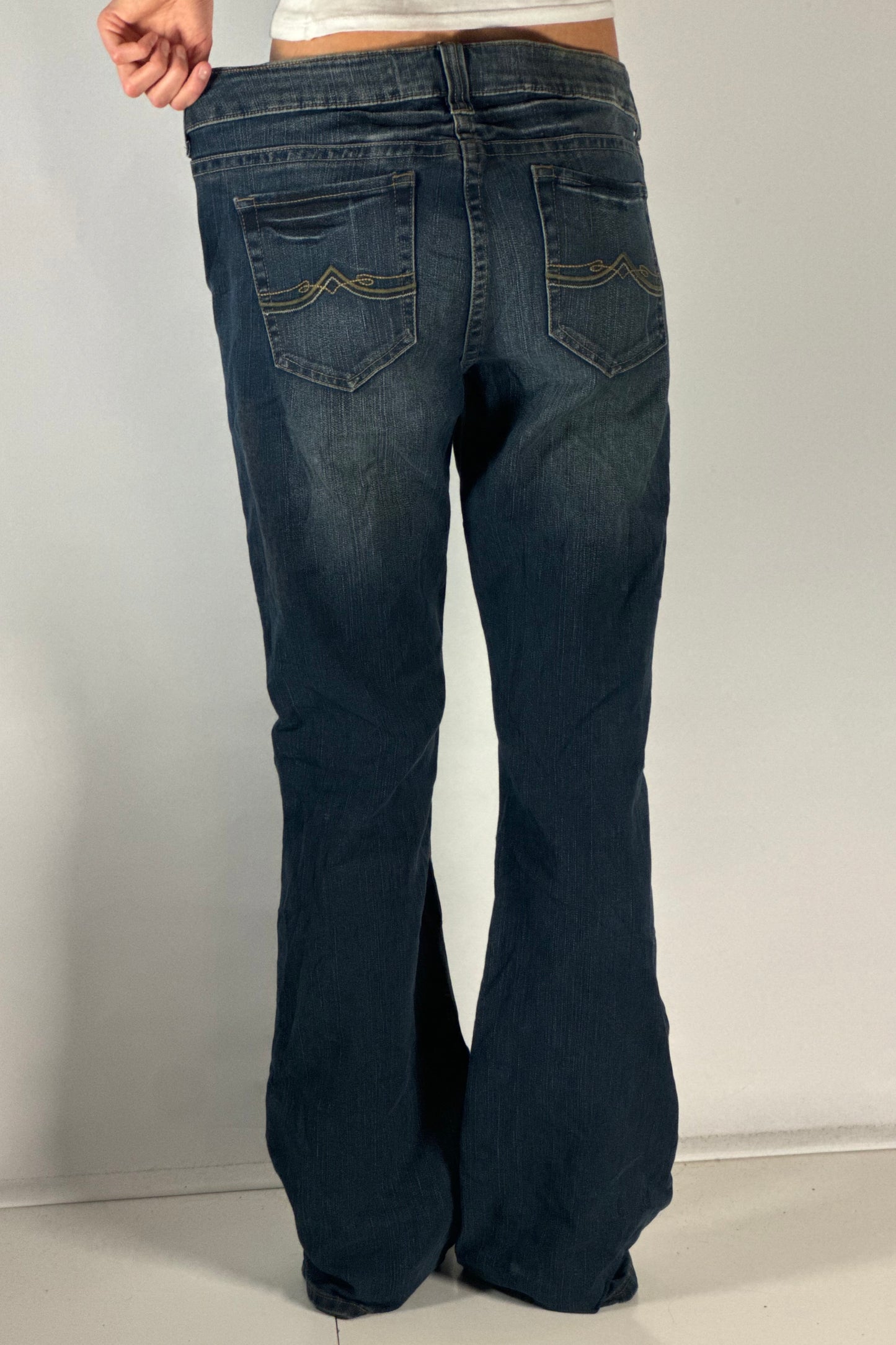 Lågmidjade jeans stl: M