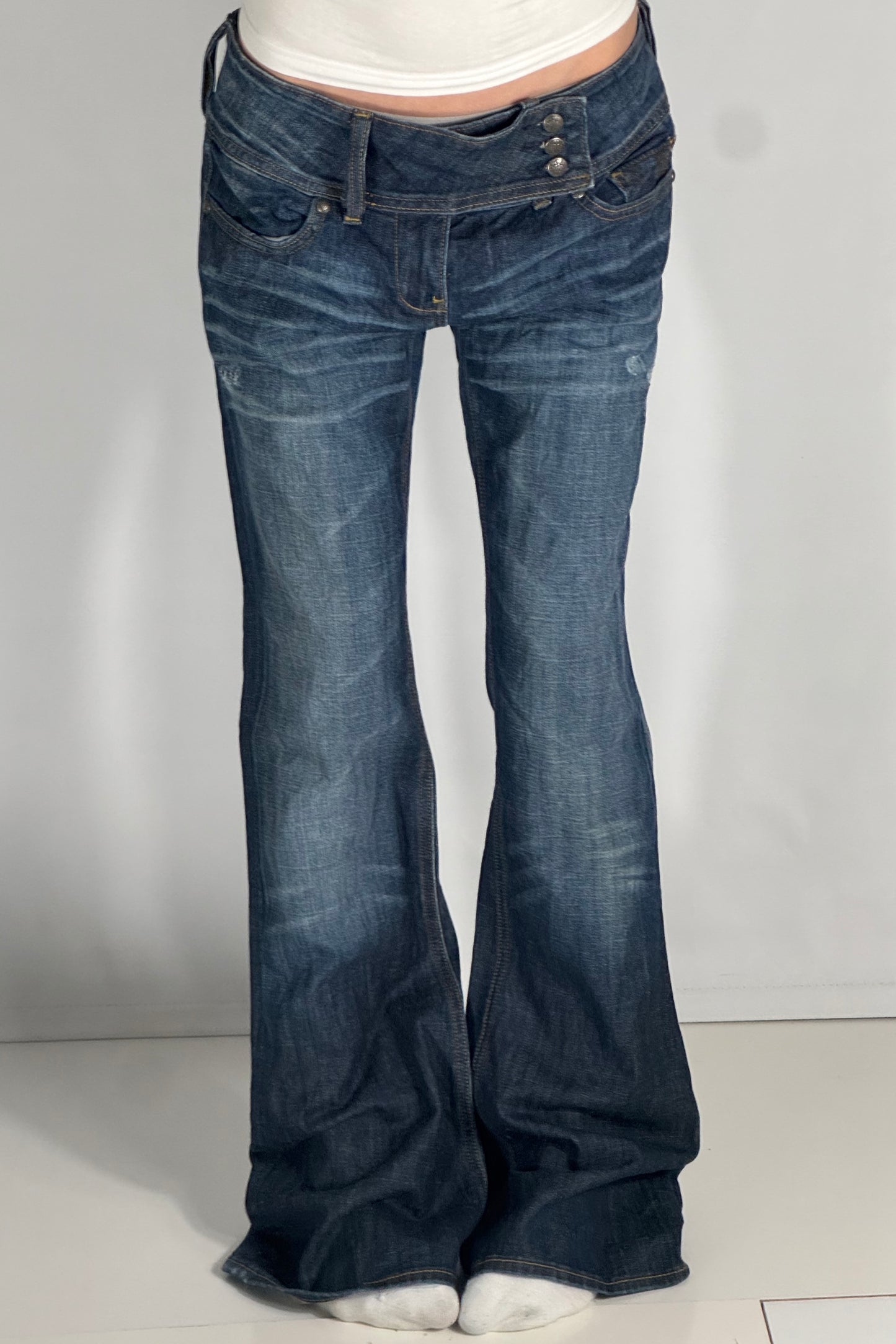 Lågmidjade jeans stl: M