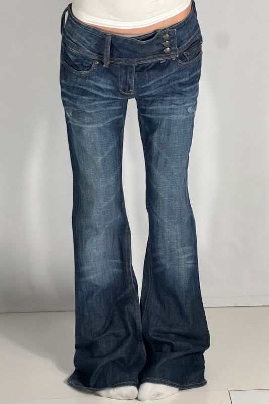 Lågmidjade jeans stl: M