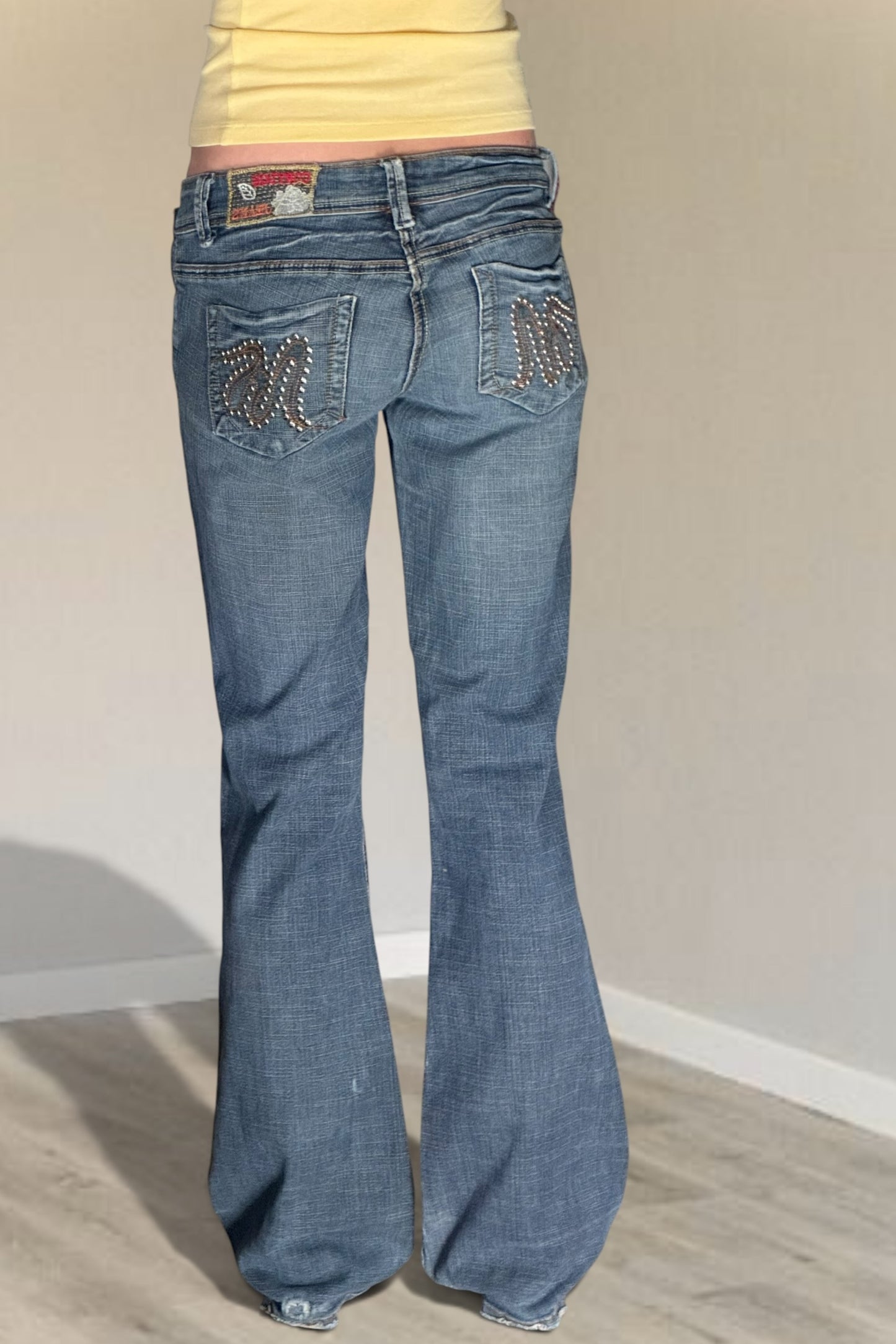 Lågmidjade jeans stl: XS