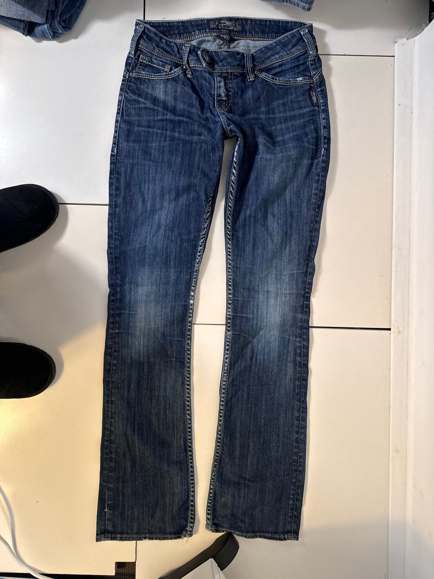 Lågmidjade jeans stl: XS