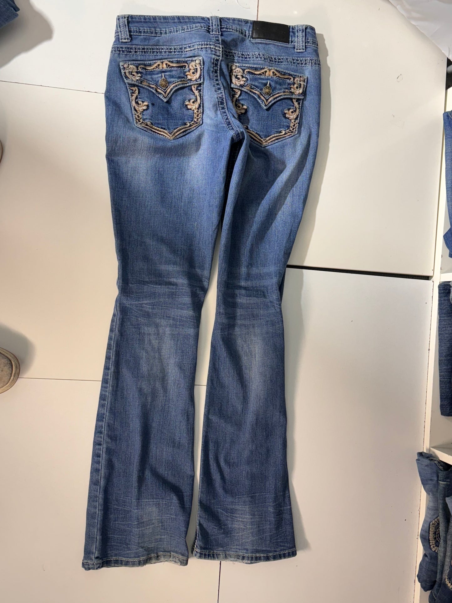 Lågmidjade jeans stl: S