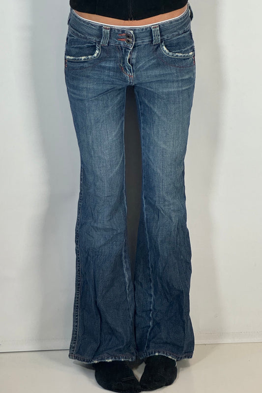 Lågmidjade jeans stl: S