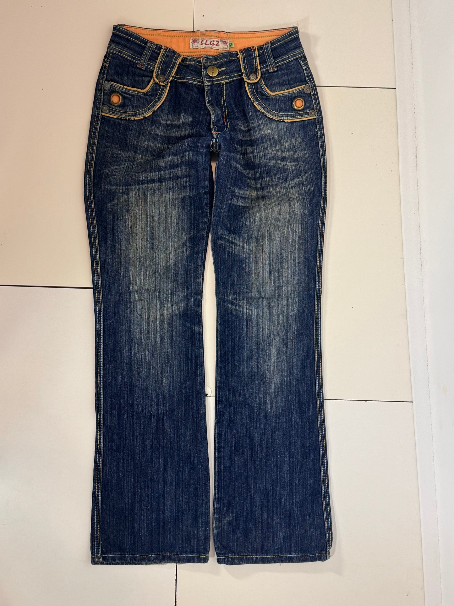 Lågmidjade jeans stl: XS