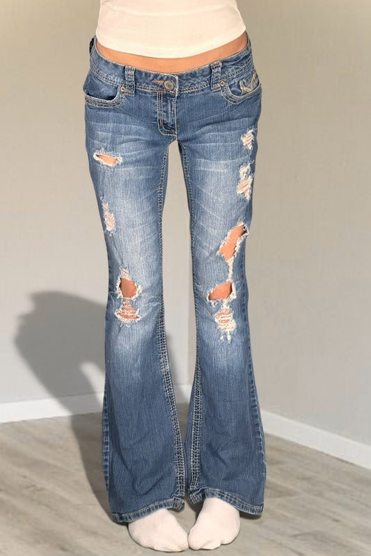 Lågmidjade jeans stl: M