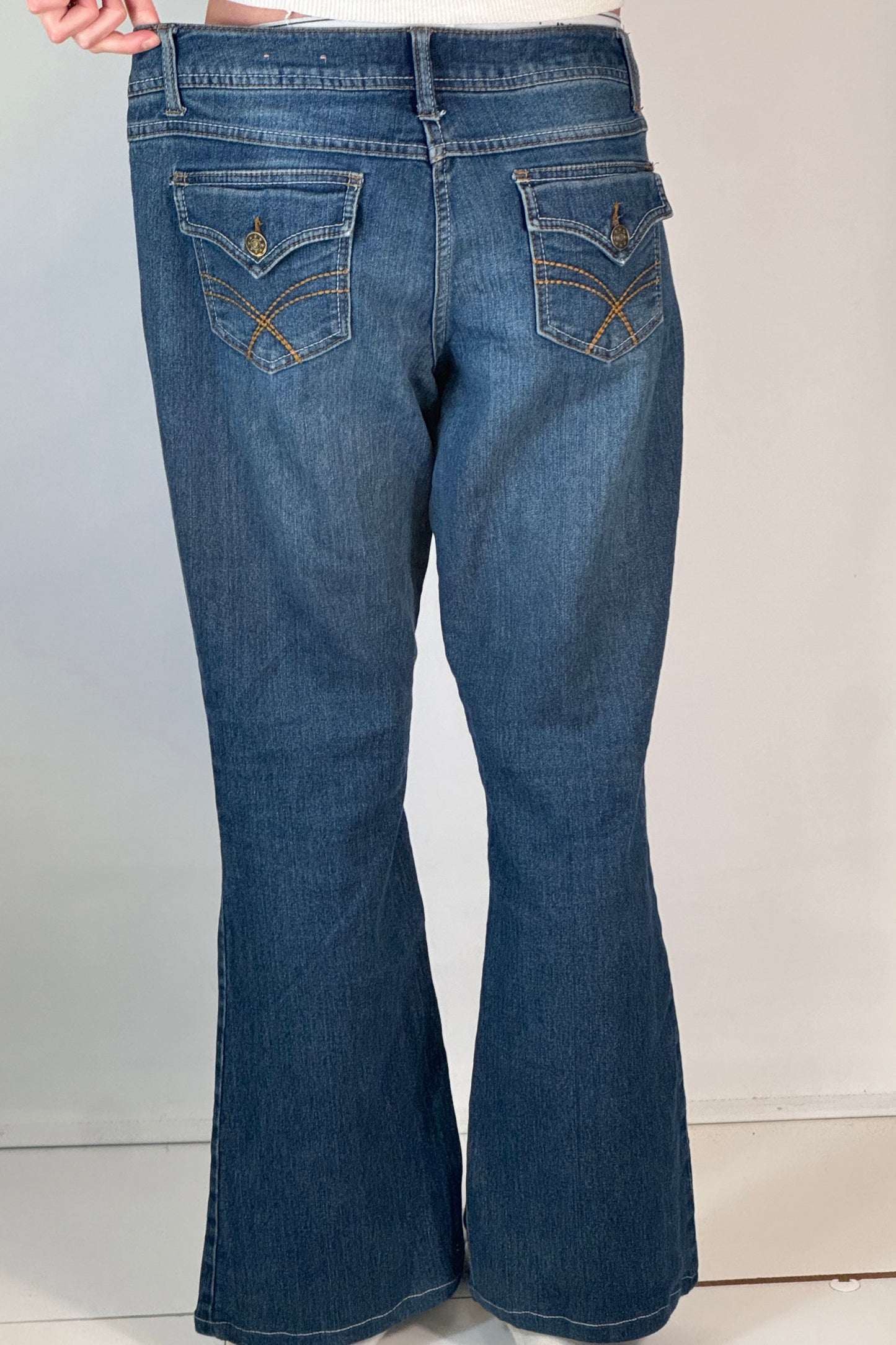 Lågmidjade jeans stl: M