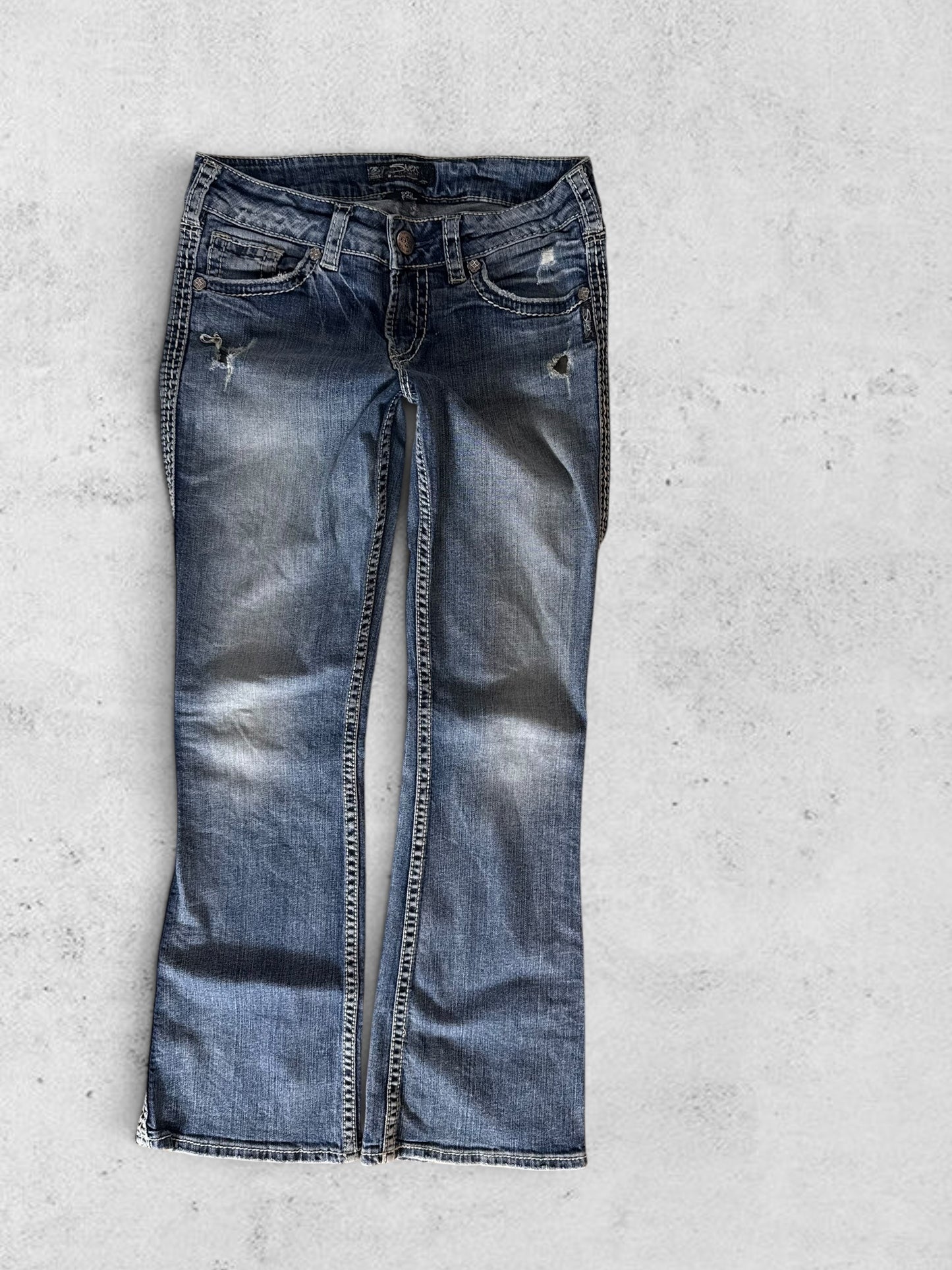 Flare jeans size: S