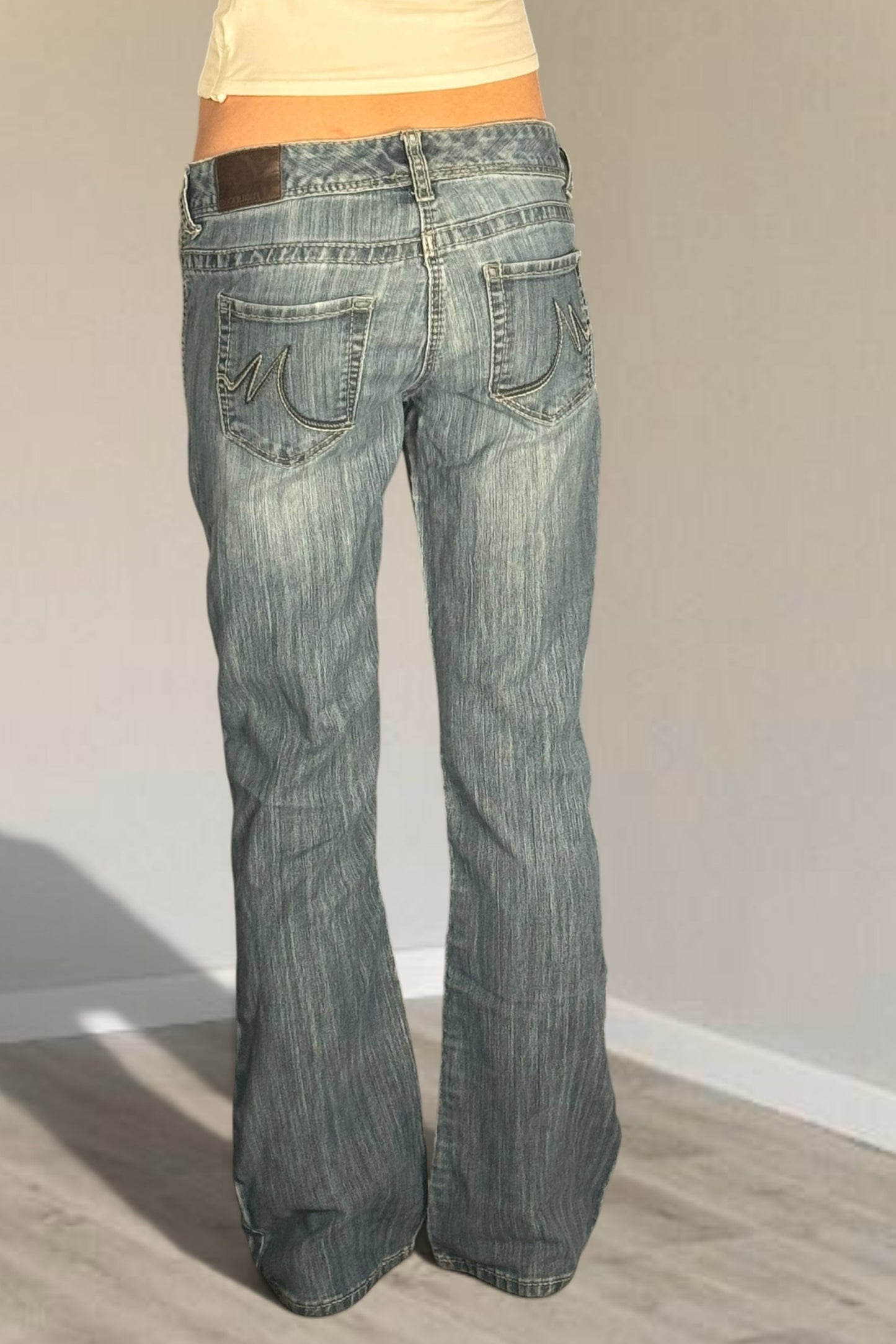 Lågmidjade jeans stl: S