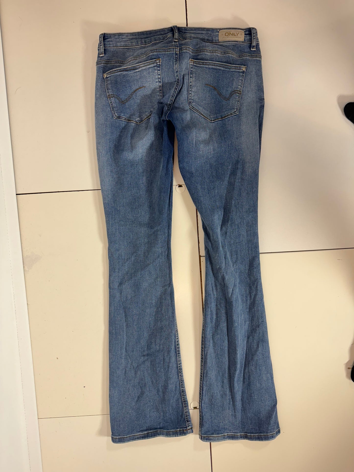 Lågmidjade jeans stl: S