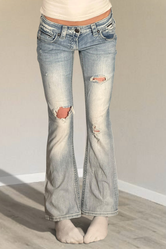 Lågmidjade jeans stl: XS