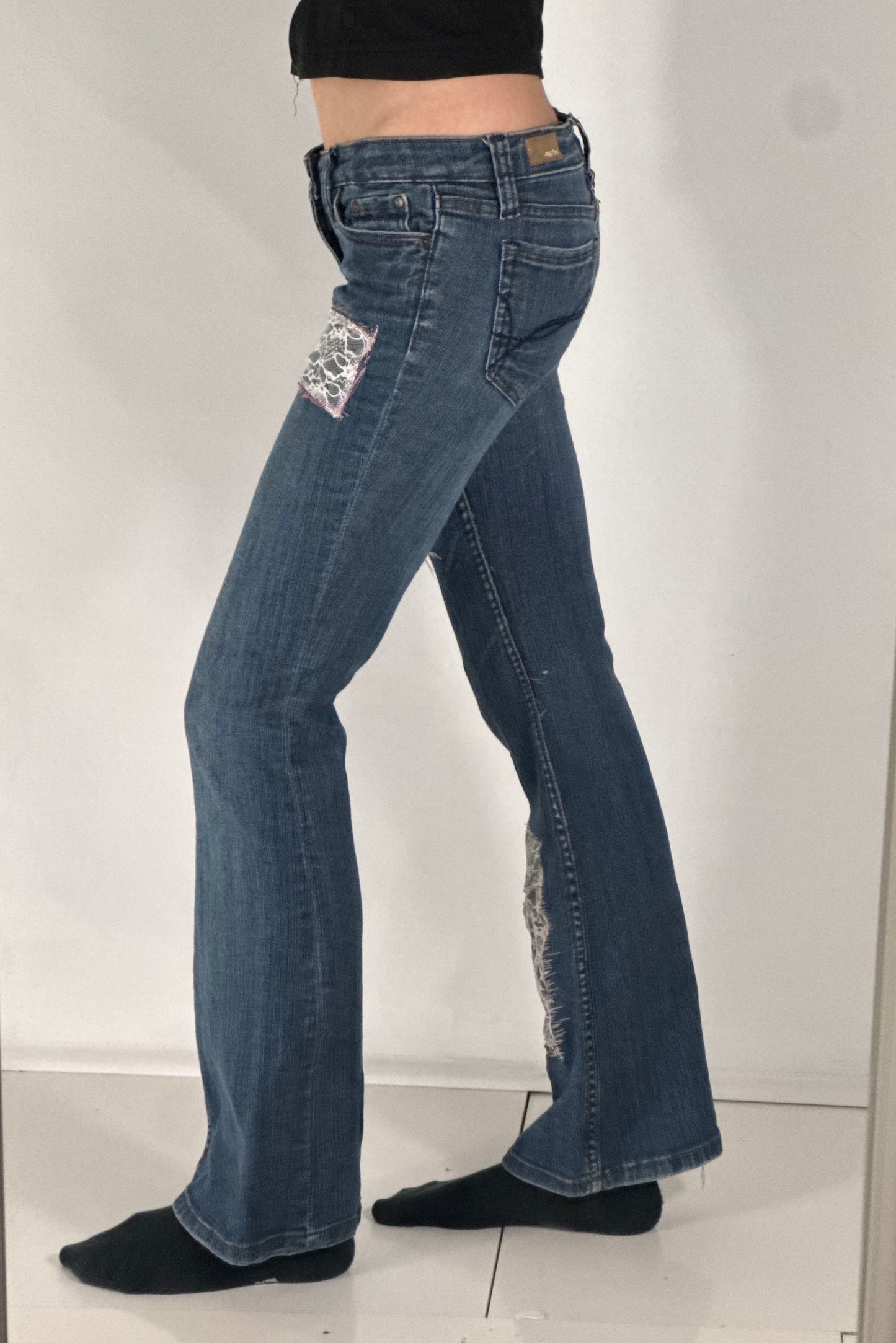 Lågmidjade jeans stl: XS