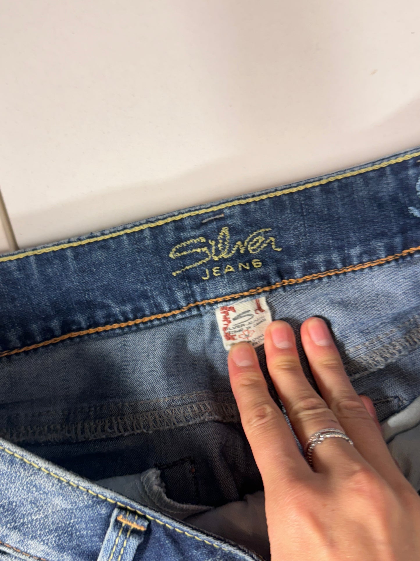 Lågmidjade jeans stl: L
