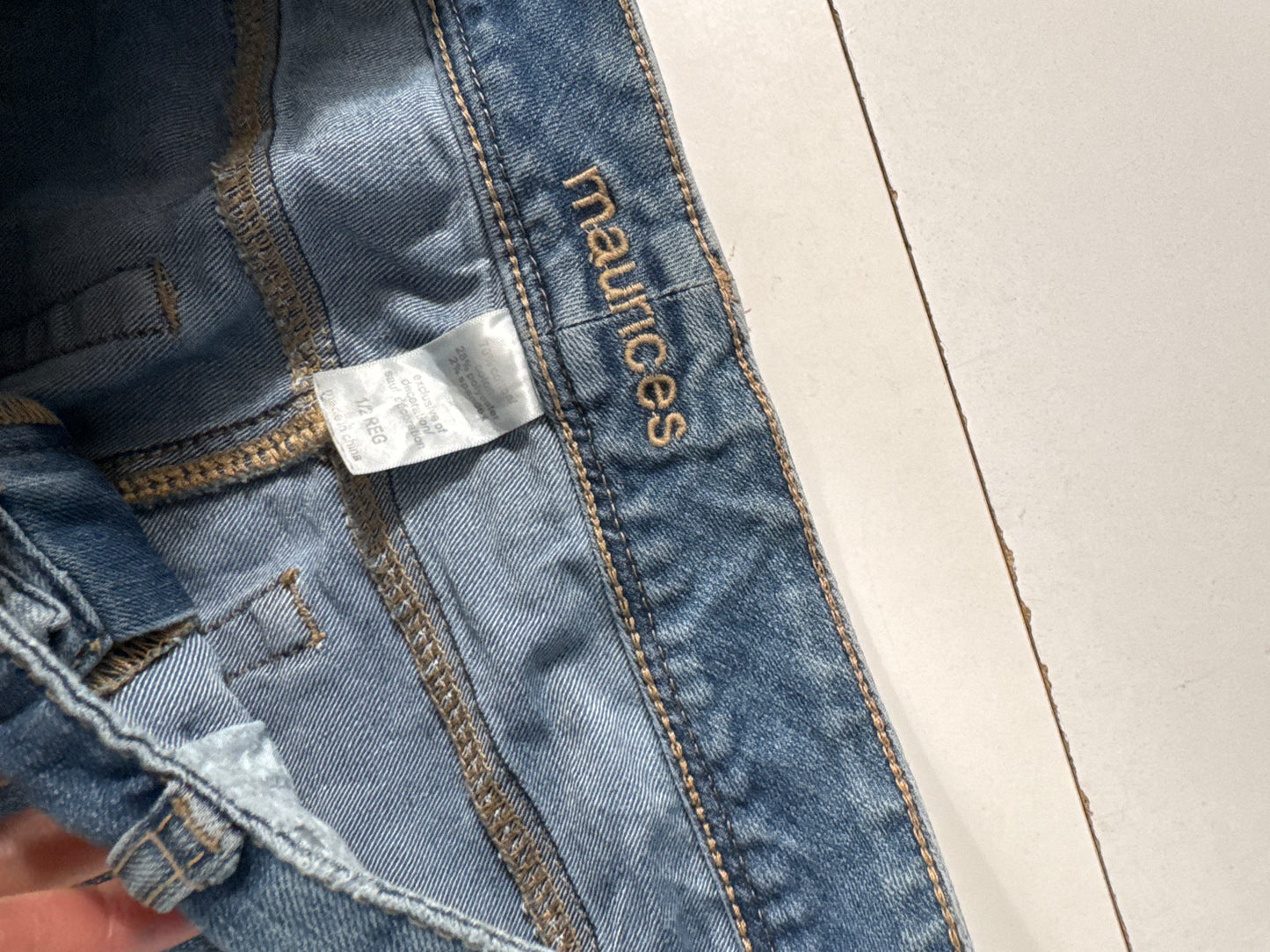Lågmidjade jeans stl: S
