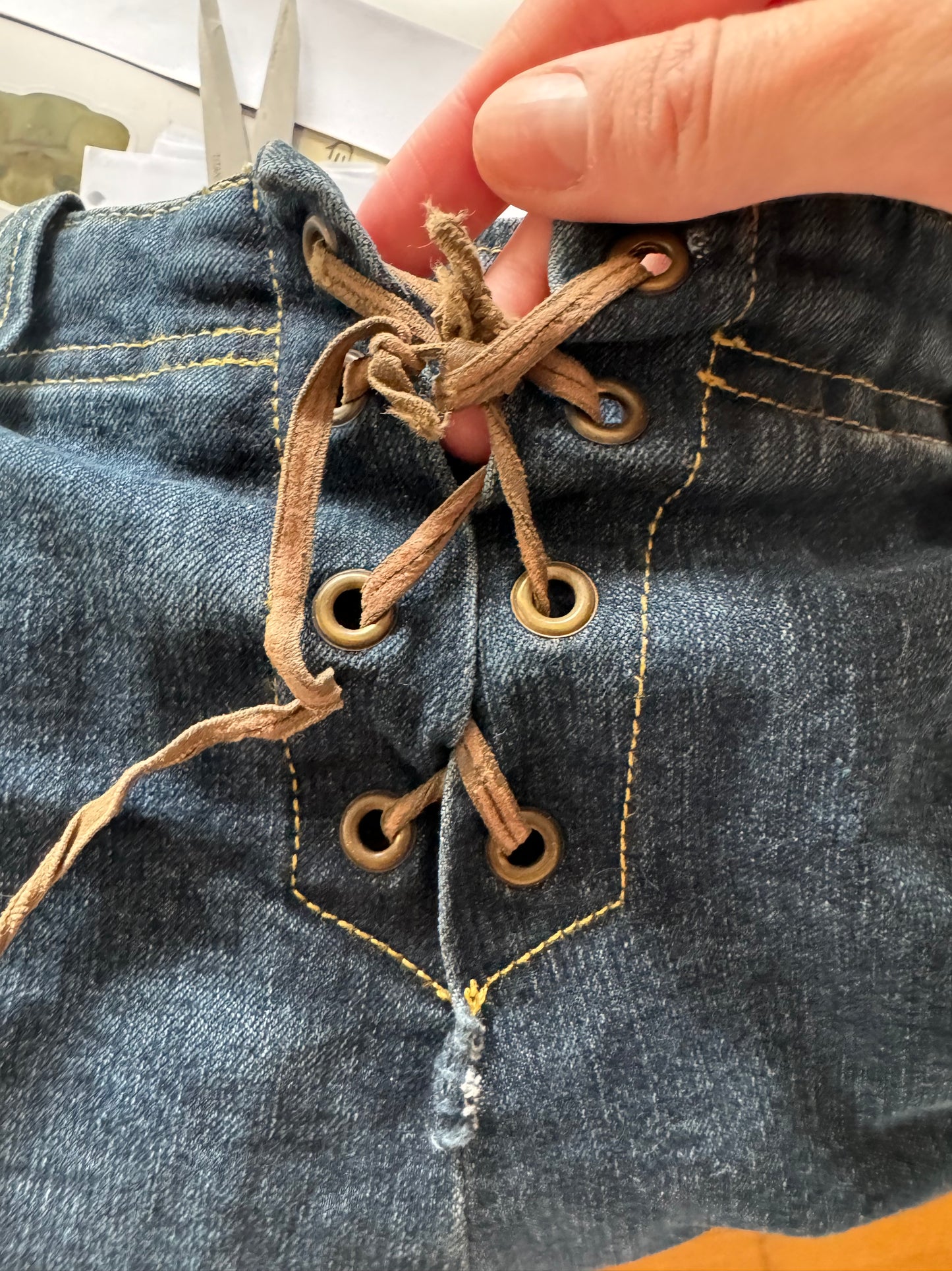 Lågmidjade jeans stl: XS/S