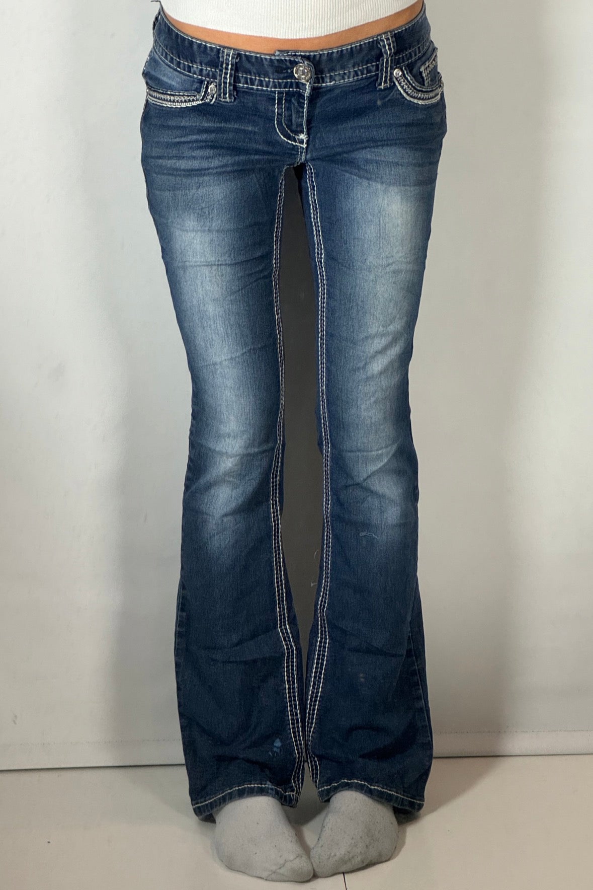 Lågmidjade jeans stl: XS/S