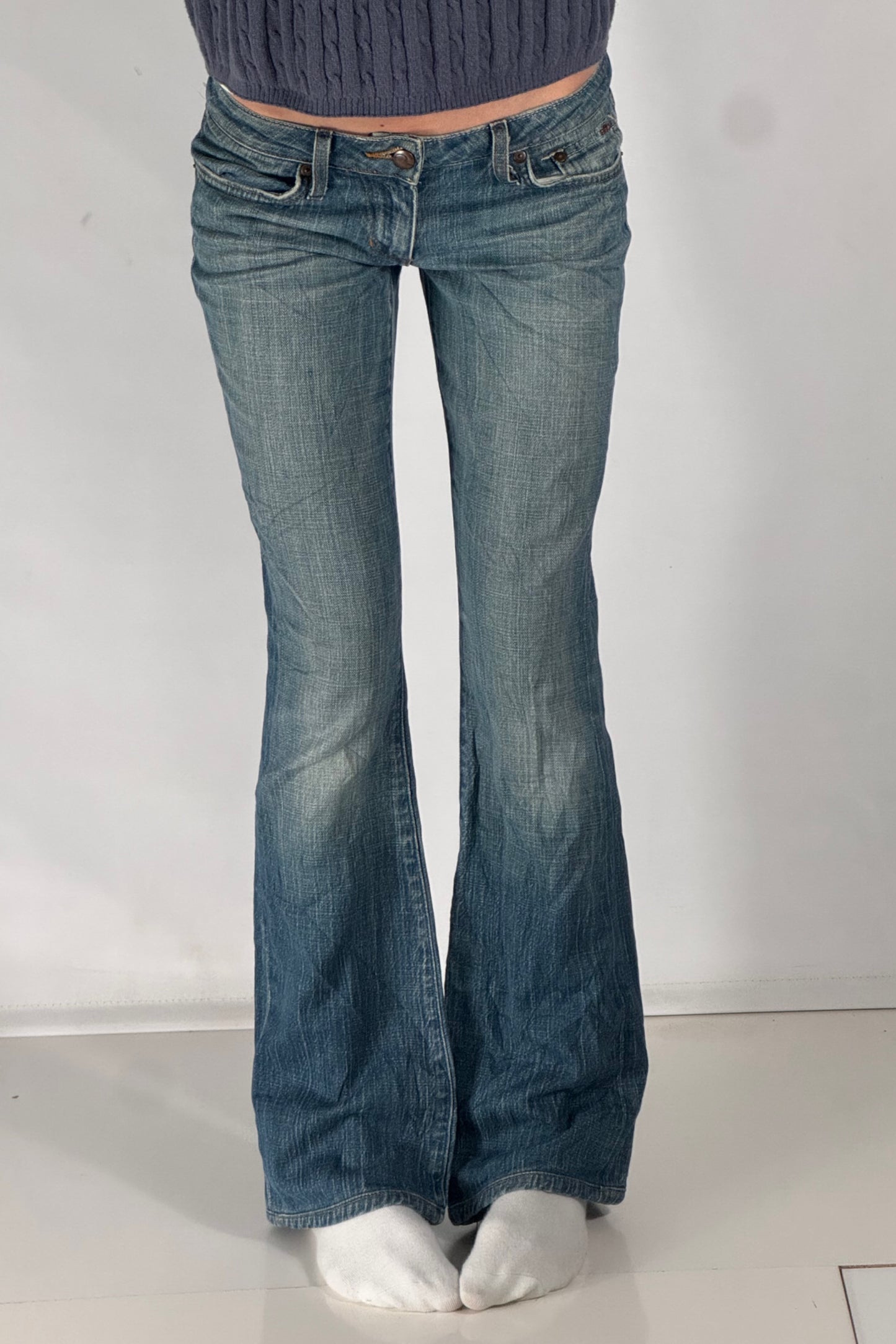 Lågmidjade jeans stl: XS