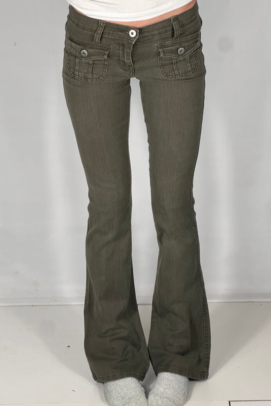 Lågmidjade jeans stl: XXS