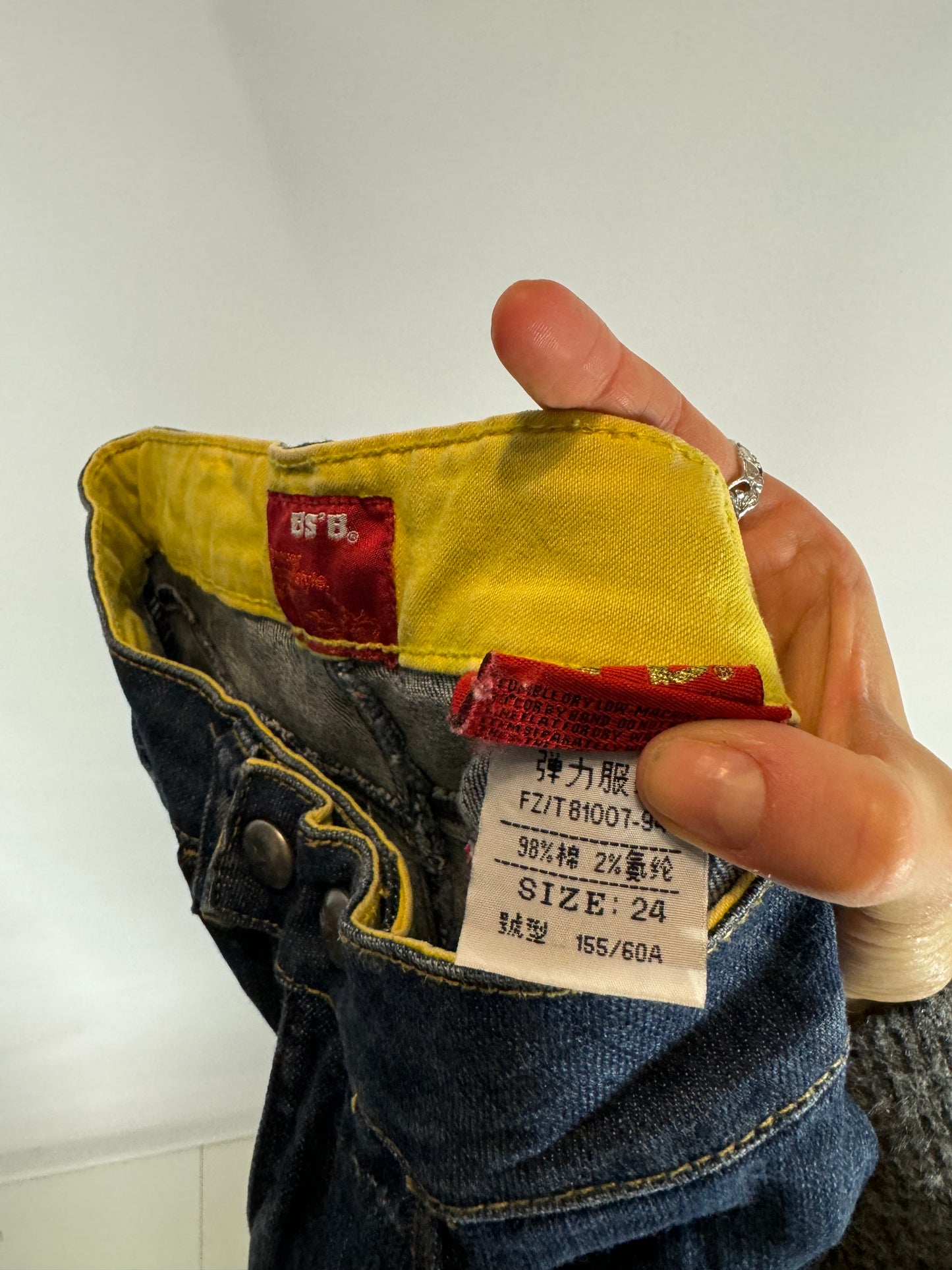 Lågmidjade jeans stl: XXXS