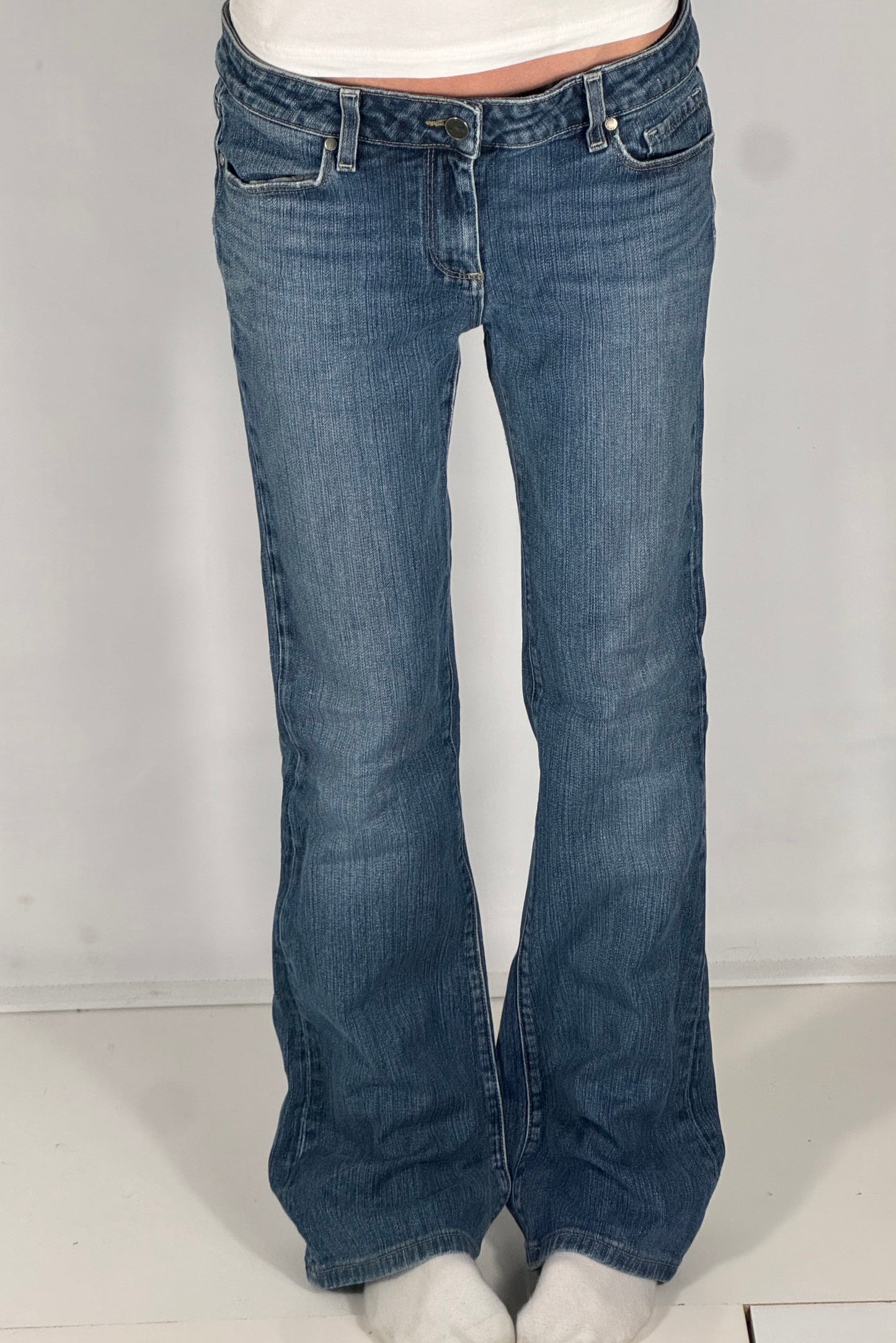Lågmidjade jeans stl: M