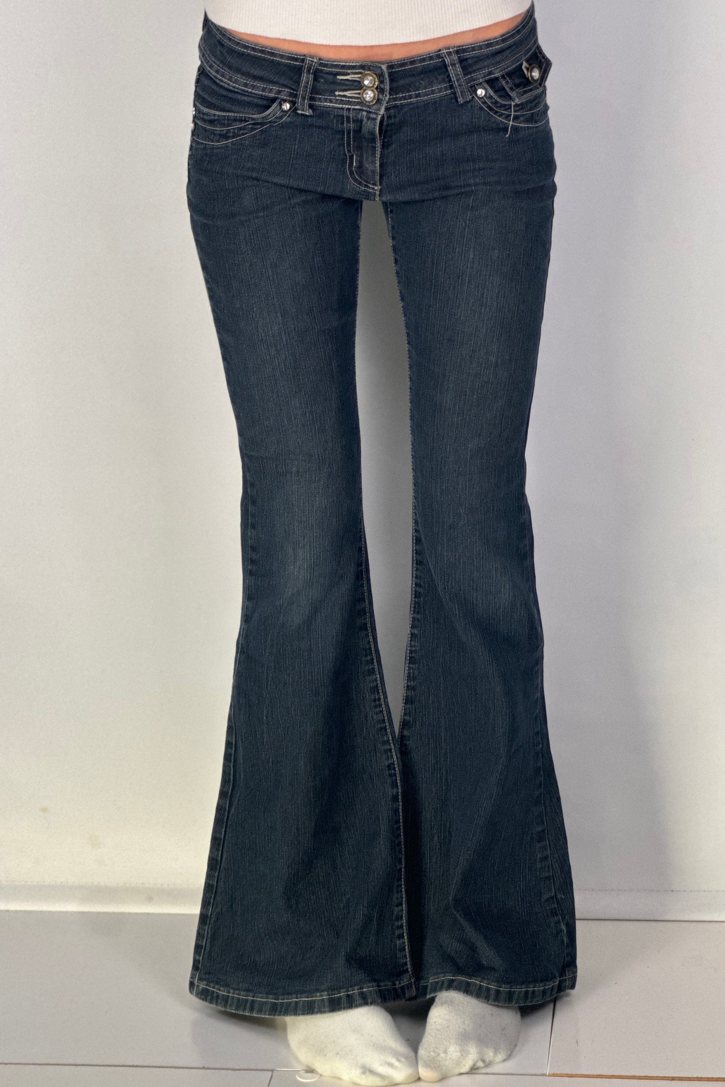 Lågmidjade jeans stl: XS