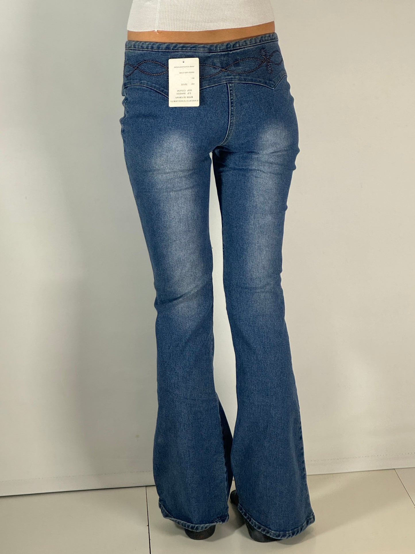 Lågmidjade jeans stl: S