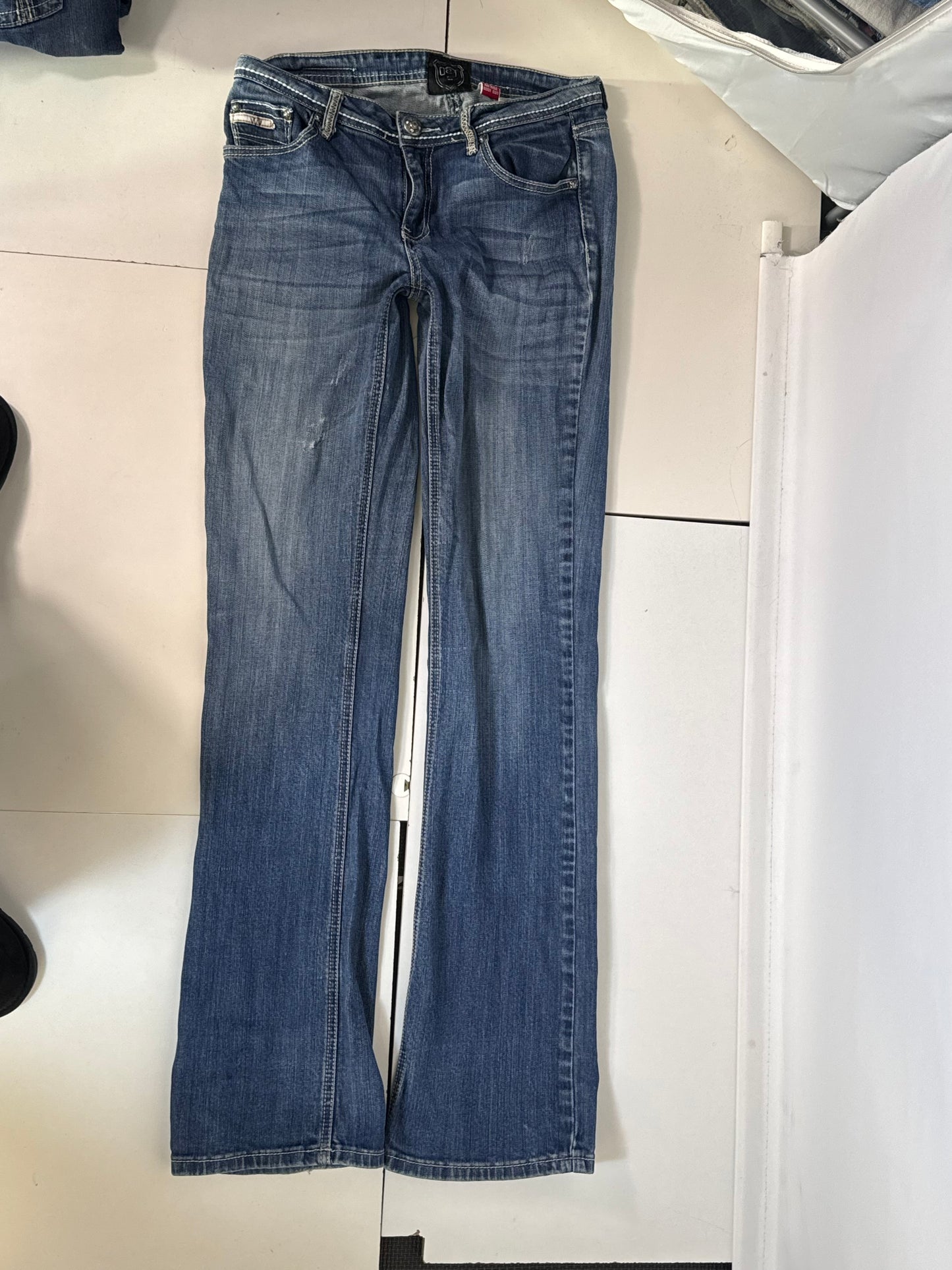 Lågmidjade jeans stl: S