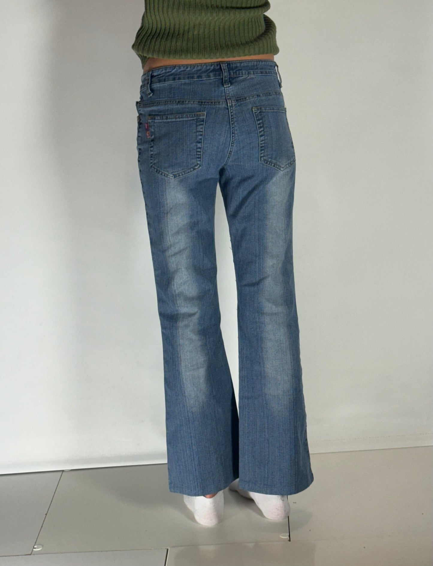 Utsvängda jeans–stl: XS/S