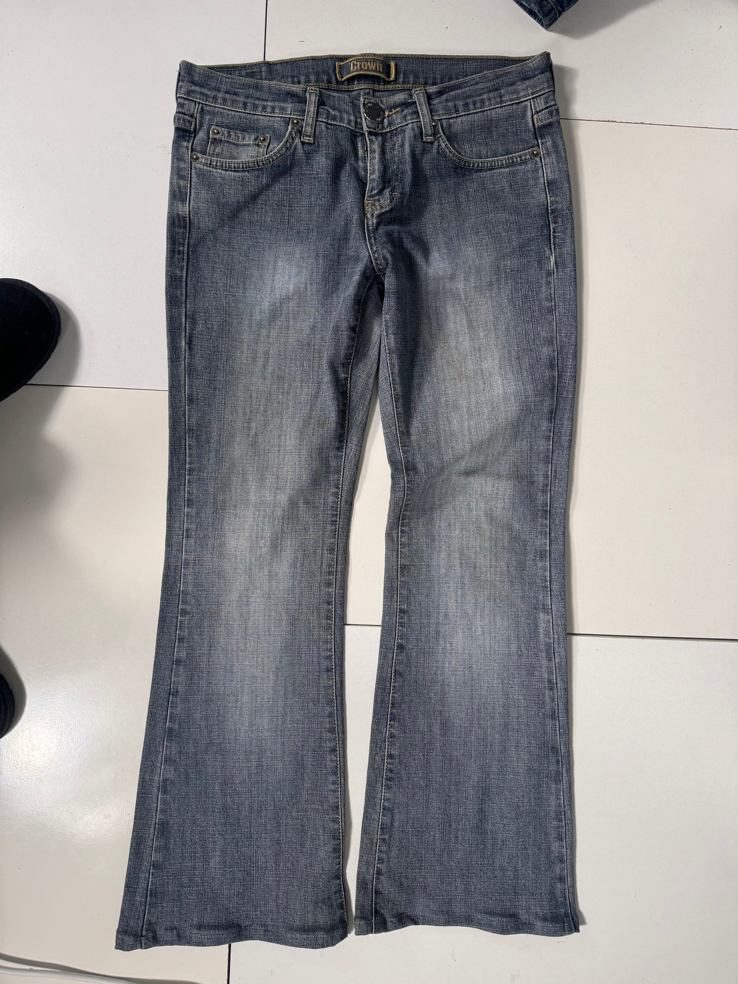 Lavt liv jeans str: XS