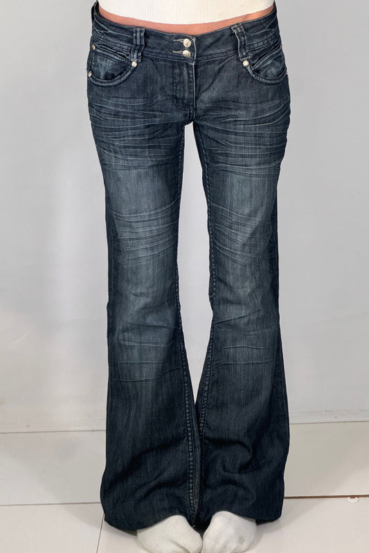 Lavtaljede jeans str: S/M