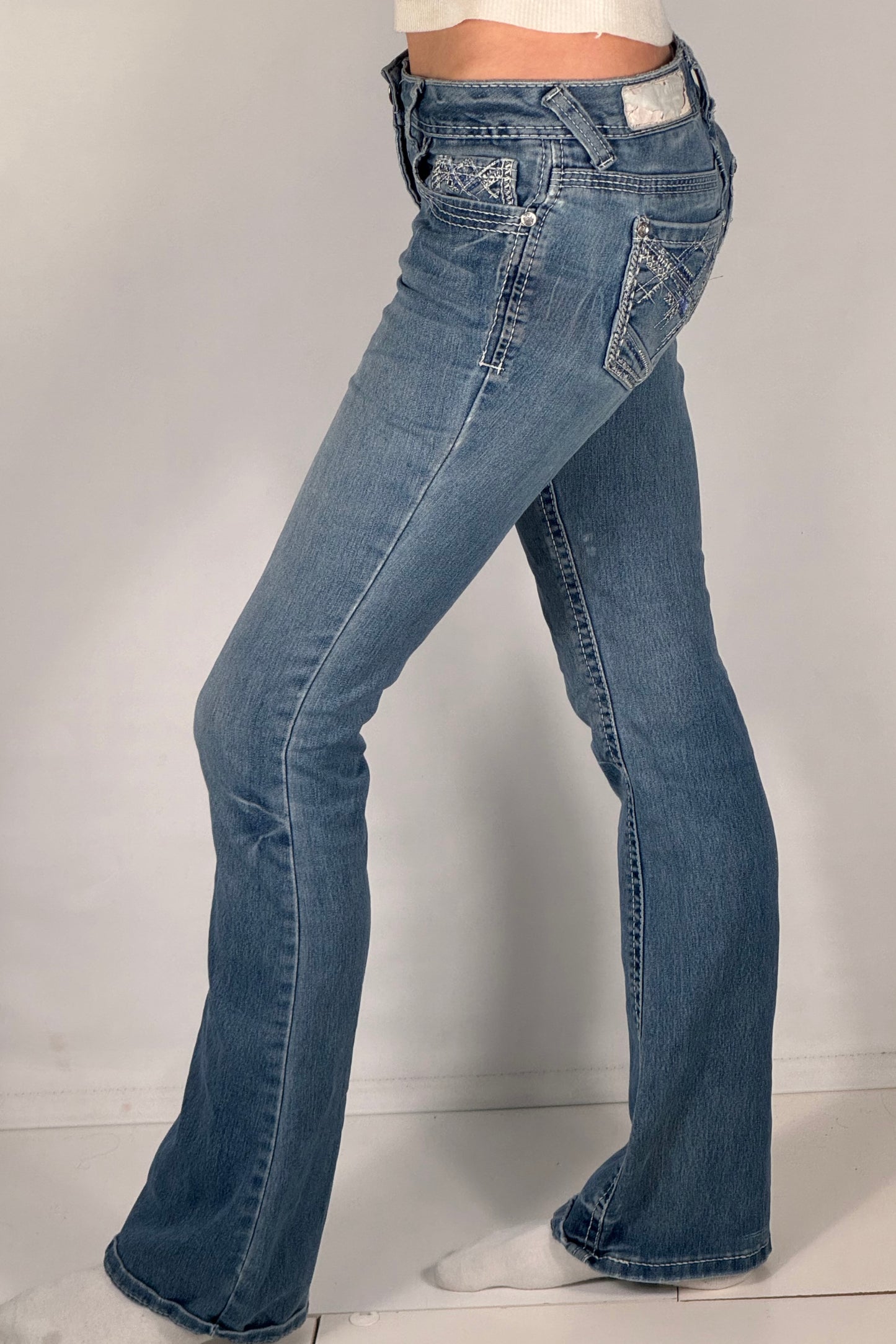 Lågmidjade jeans stl: XS