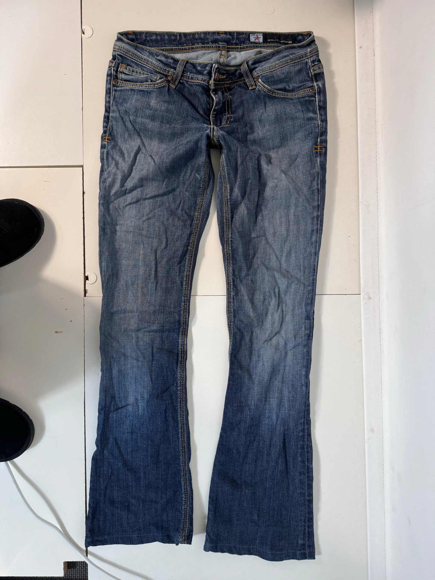 Lavtaljede jeans str: XS