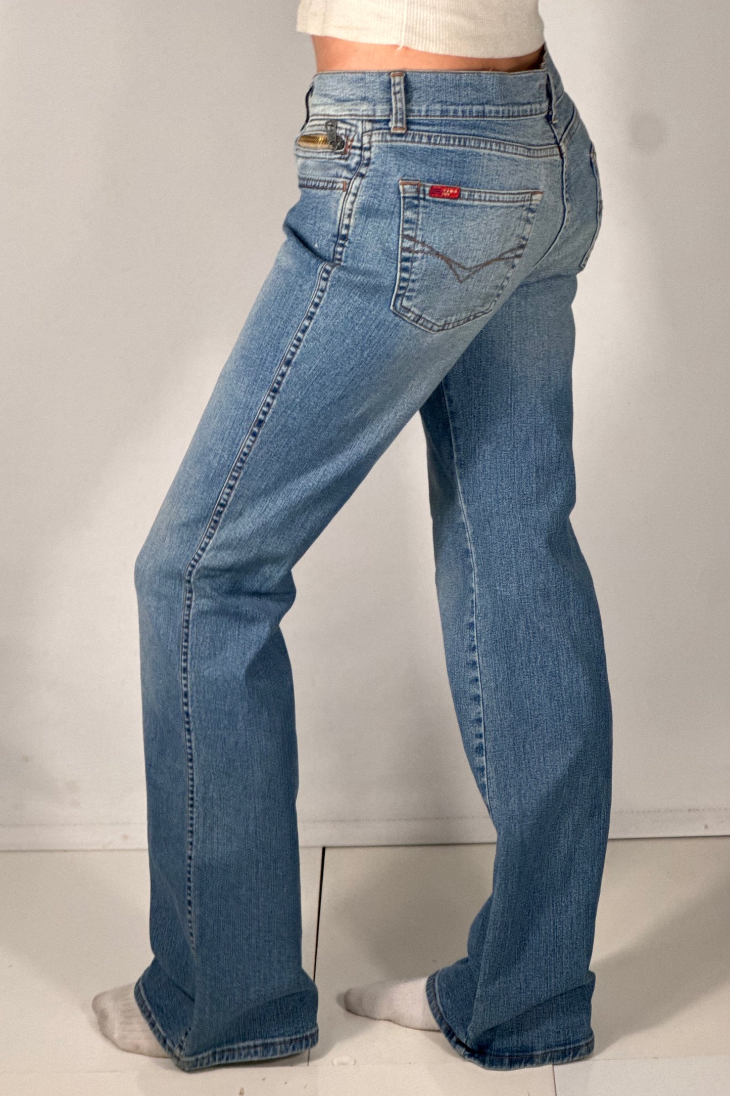 Lavtaljede jeans str: XS