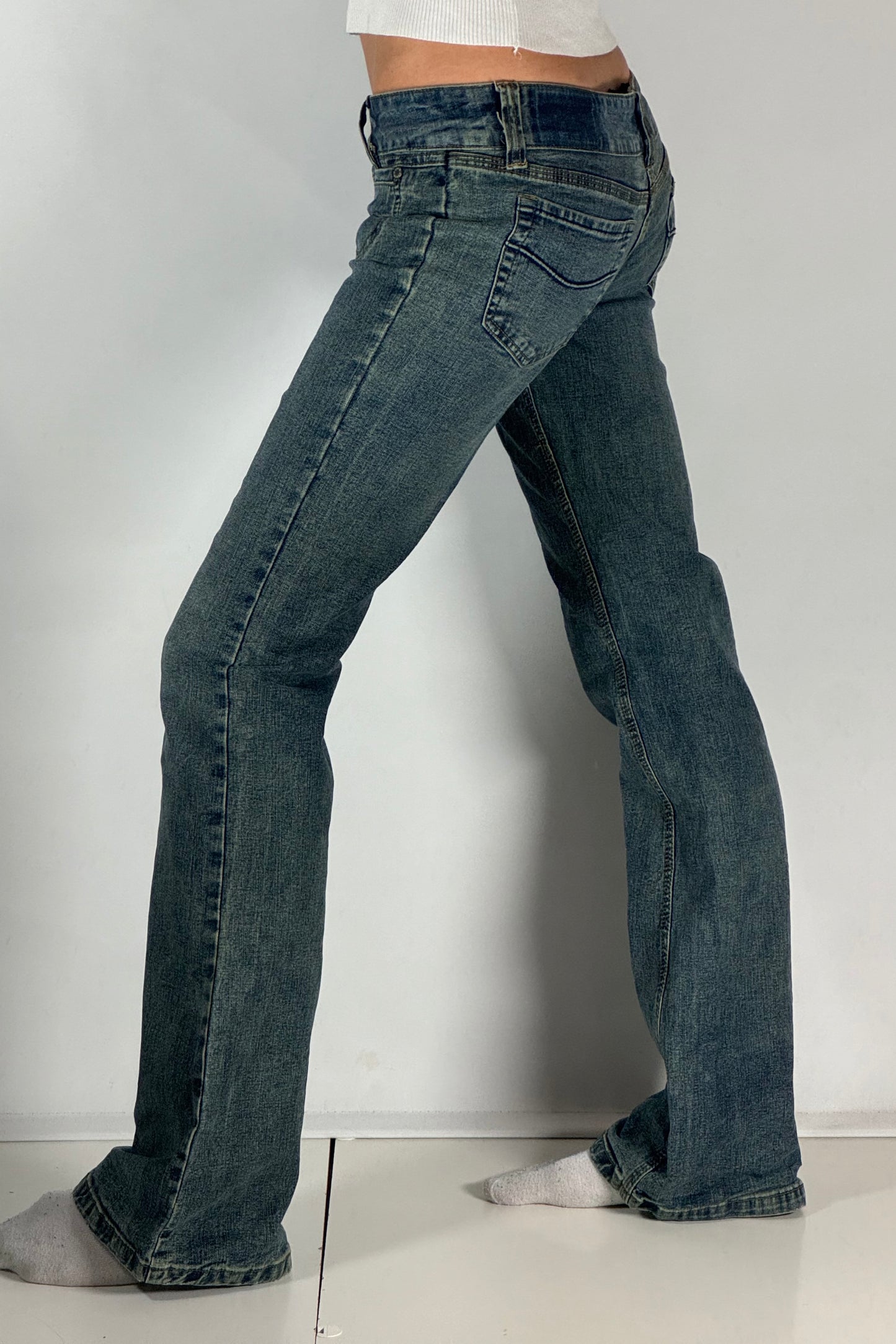 Lågmidjade jeans stl: XS