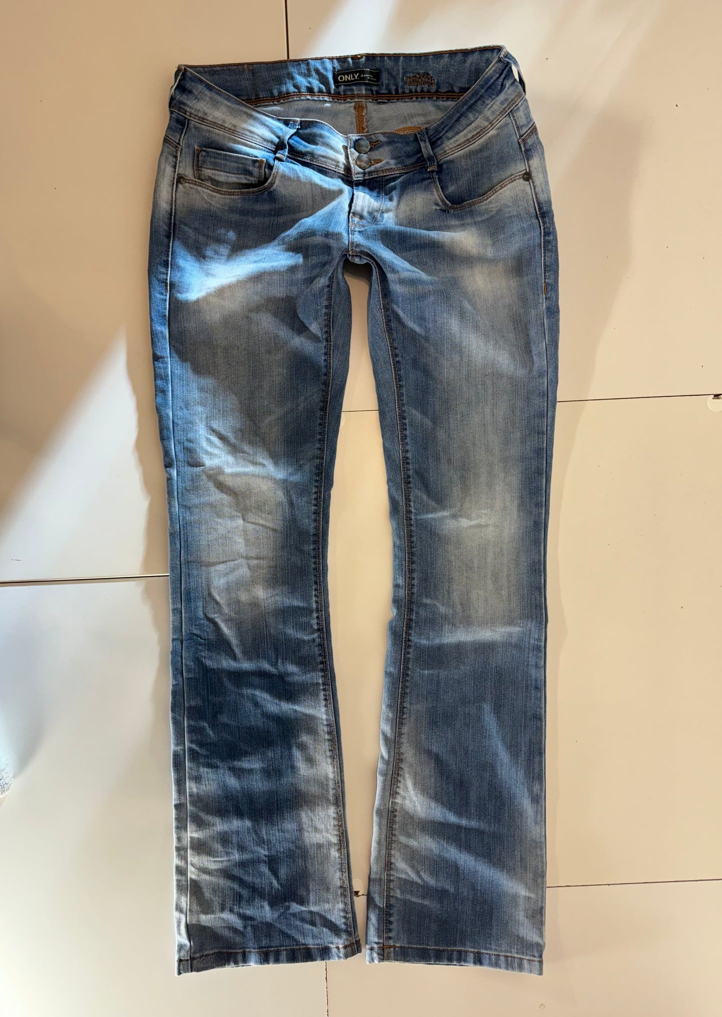 Lågmidjade jeans stl: M