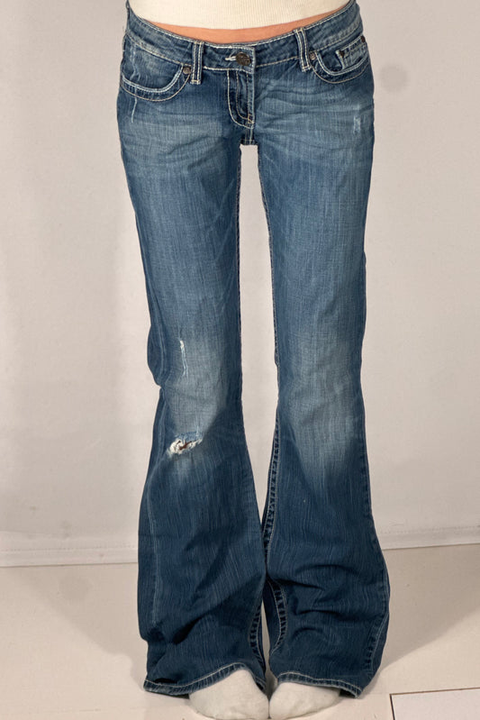 Lågmidjade jeans stl: S/M