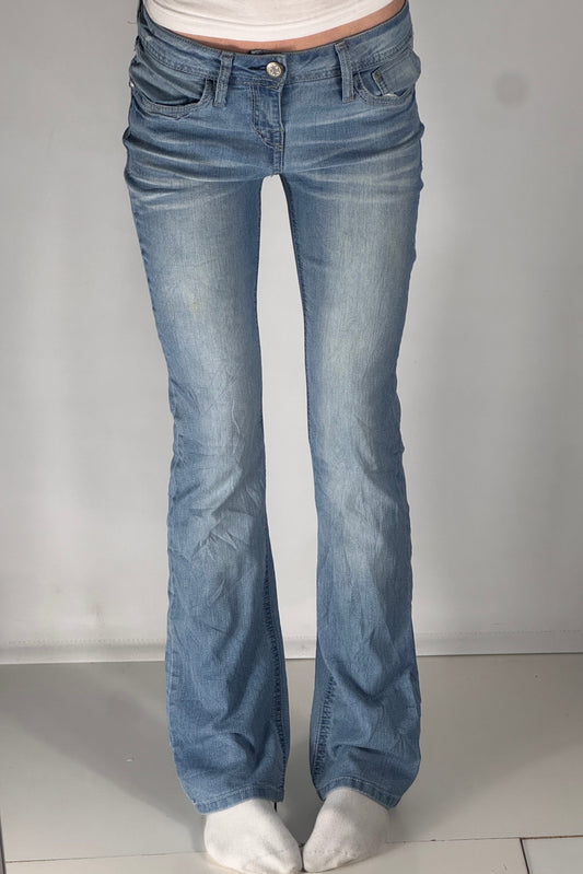 Lågmidjade jeans stl: XS