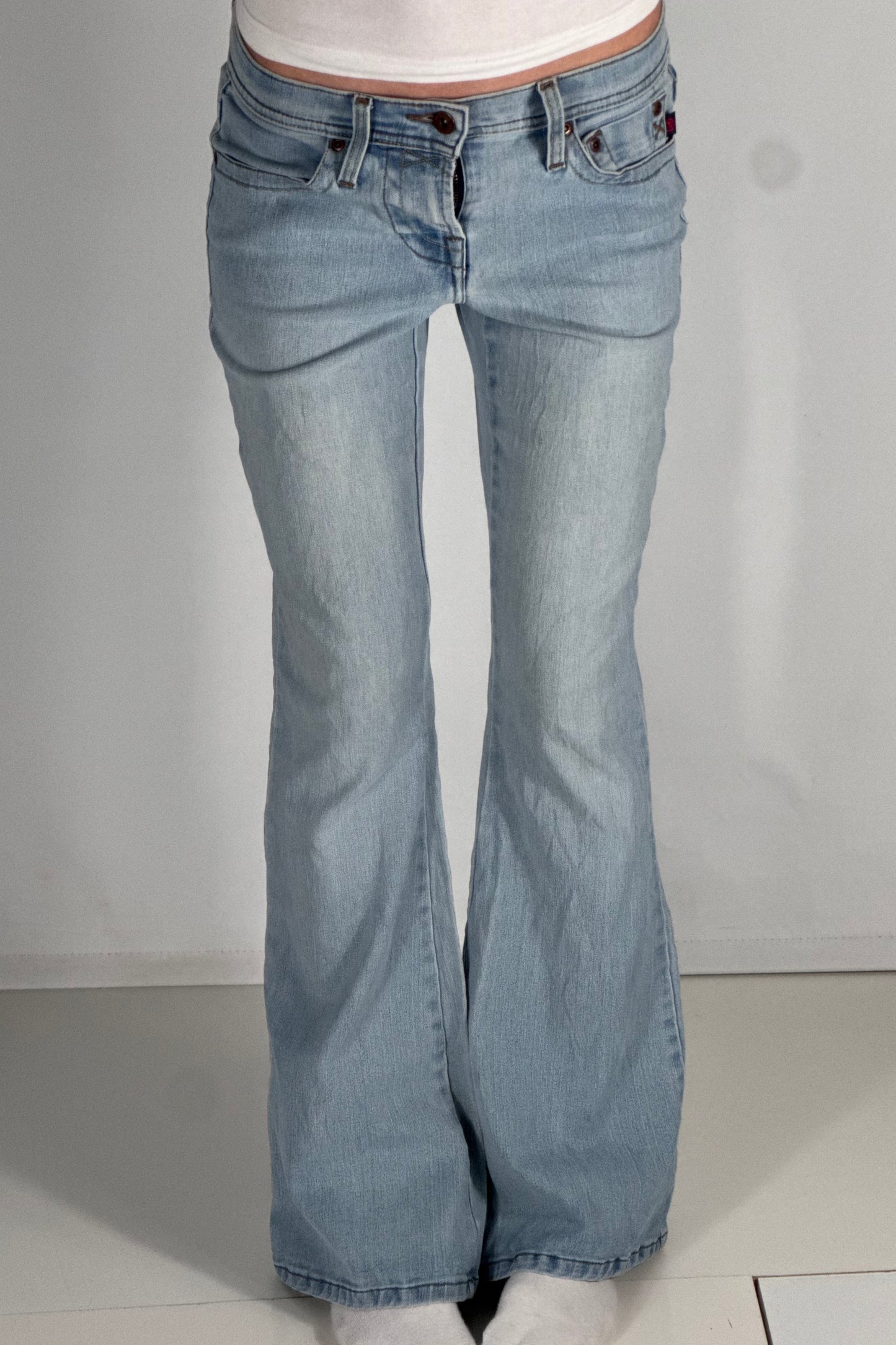 Lågmidjade jeans stl: XS/S