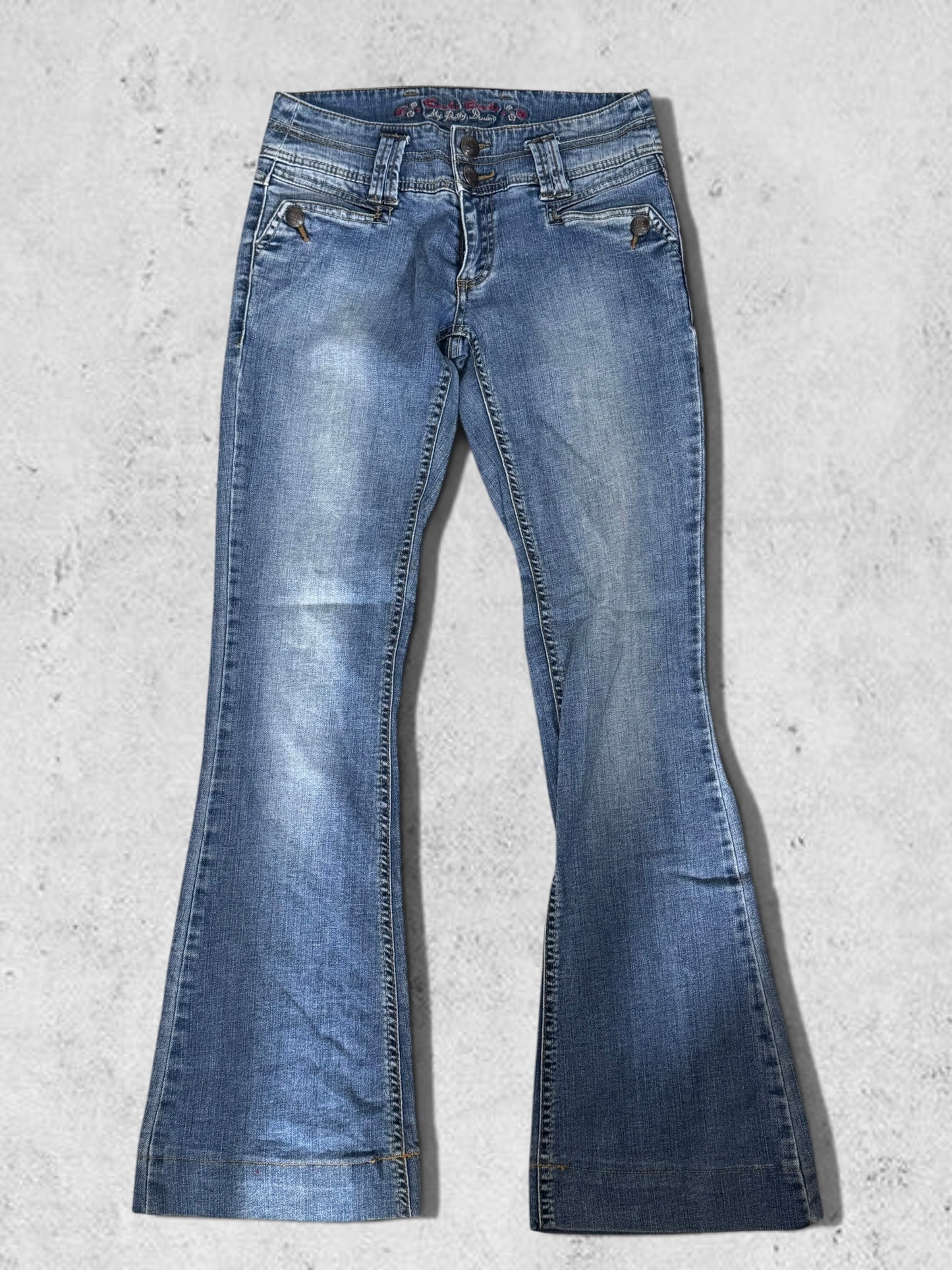 Lågmidjade jeans stl: XS