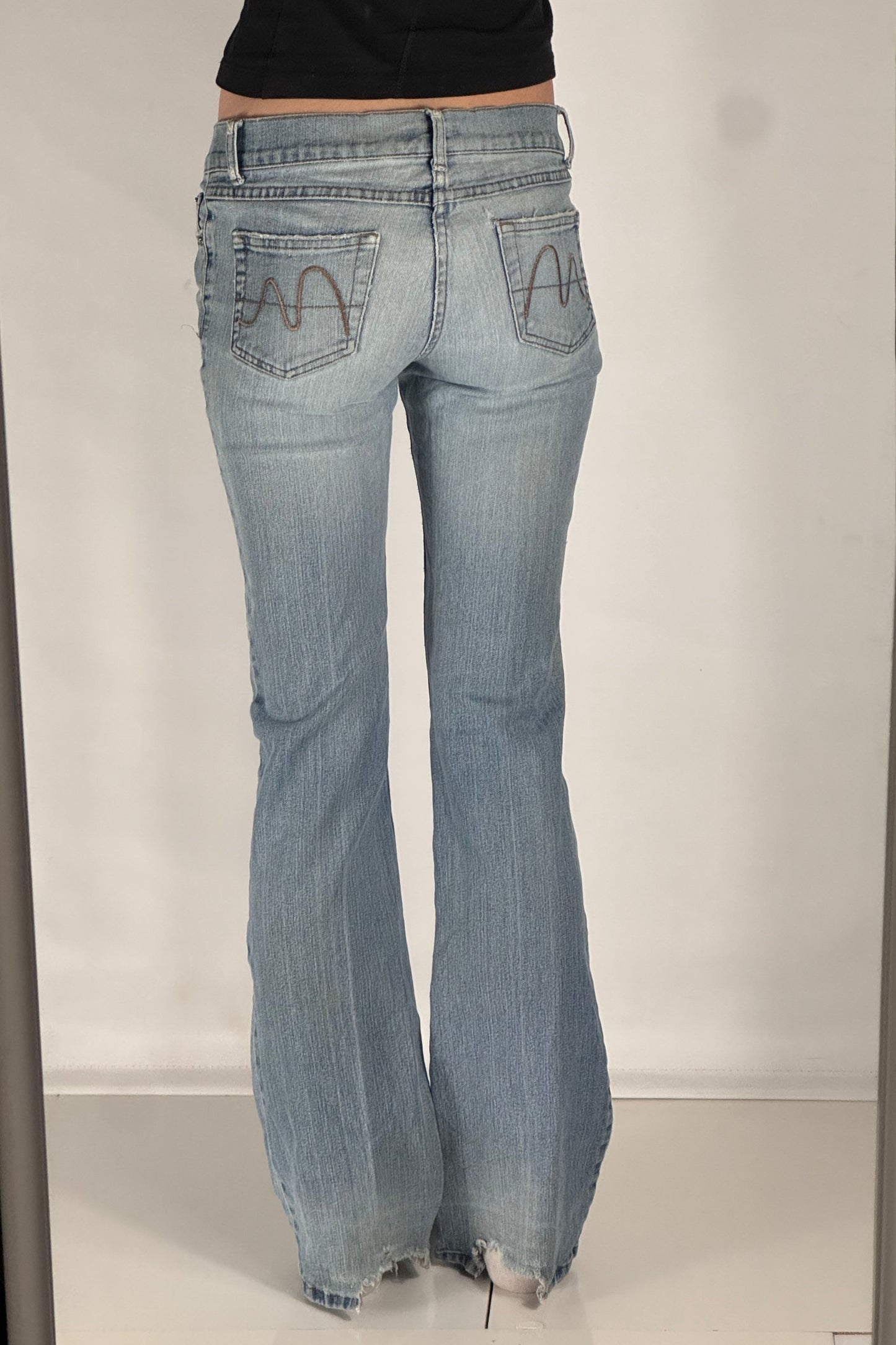 Lågmidjade jeans stl: XS/S